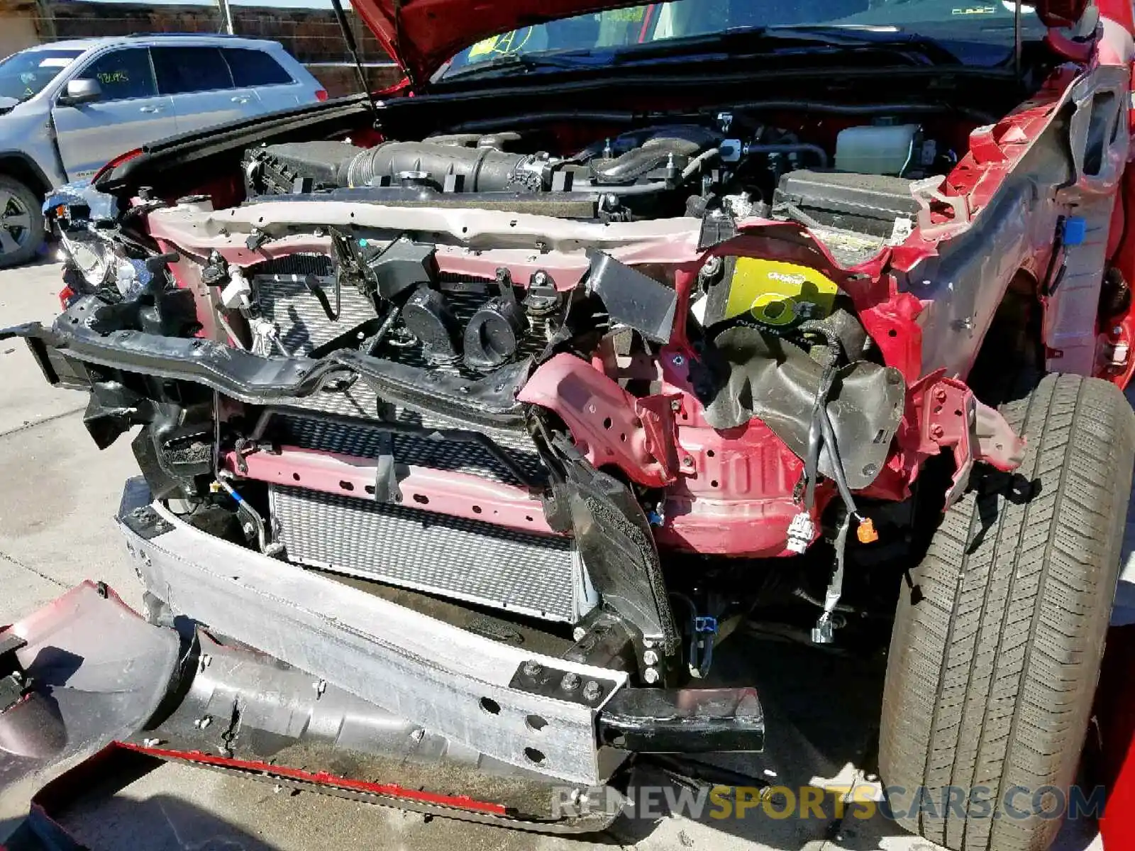 9 Photograph of a damaged car JTEBU5JR0K5650777 TOYOTA 4RUNNER SR 2019