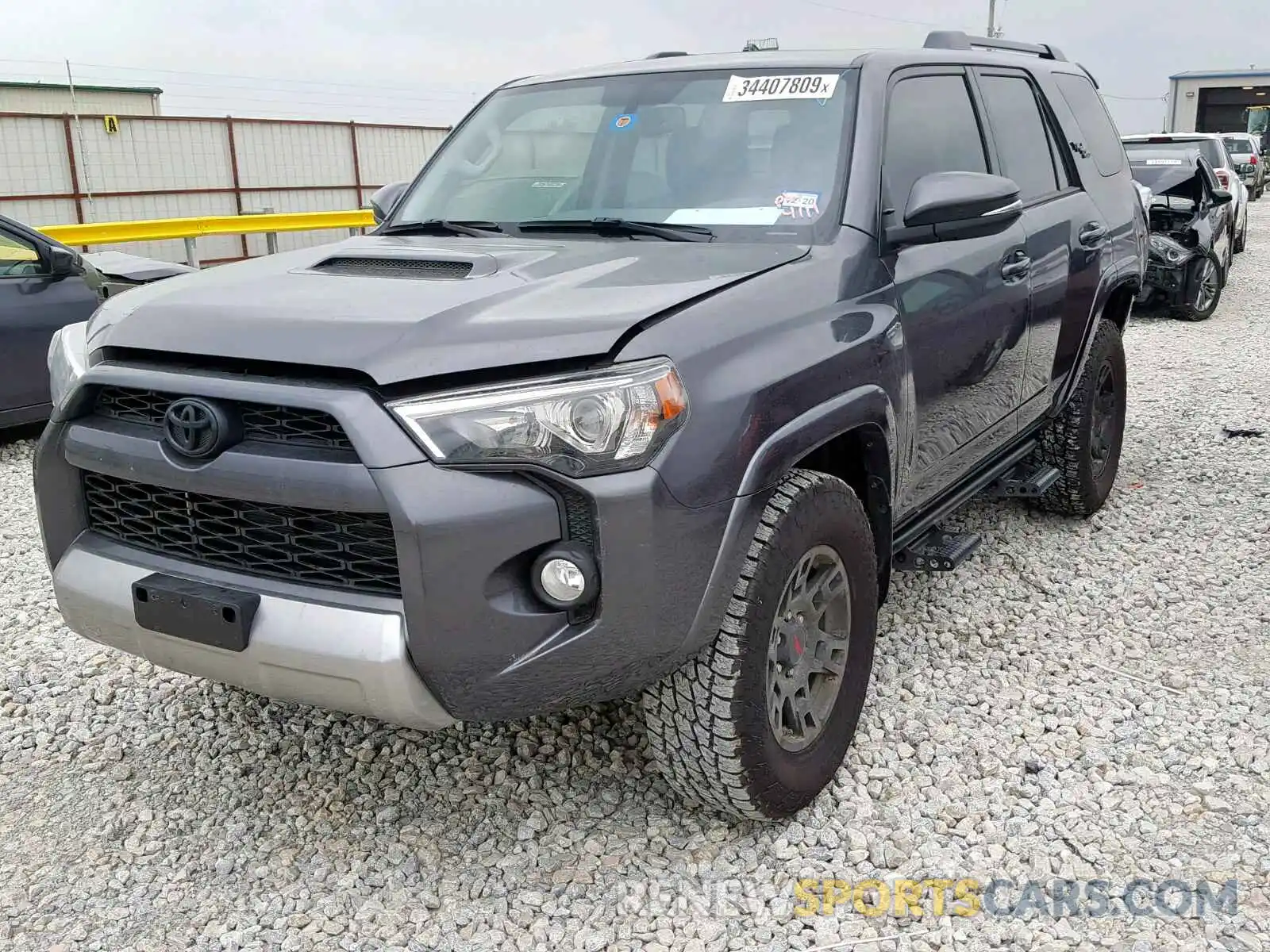 2 Photograph of a damaged car JTEBU5JR1K5630070 TOYOTA 4RUNNER SR 2019