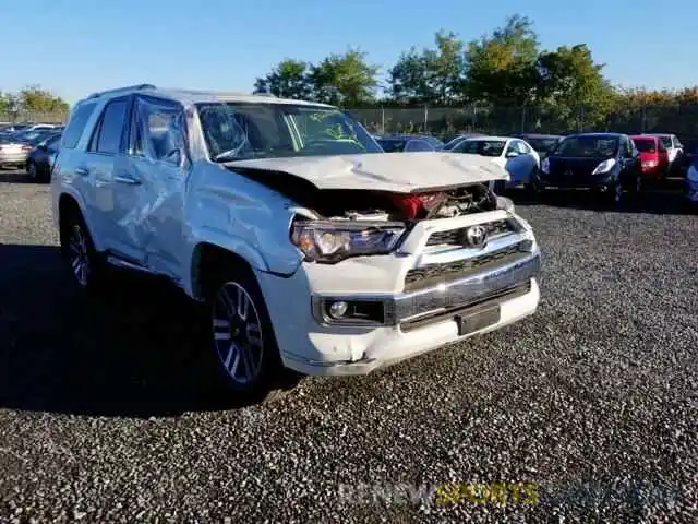 1 Photograph of a damaged car JTEBU5JR1K5664218 TOYOTA 4RUNNER SR 2019