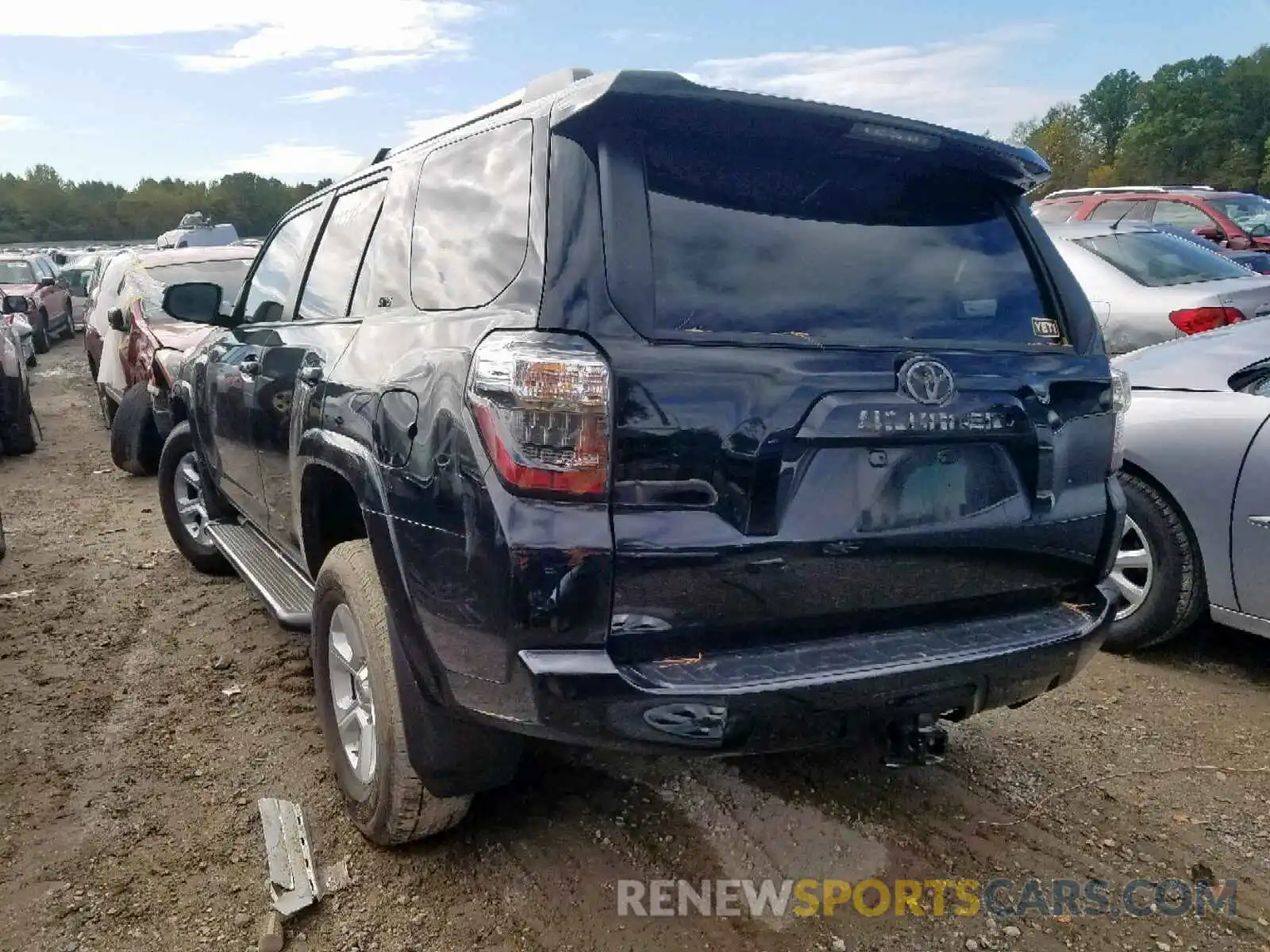 3 Photograph of a damaged car JTEBU5JR1K5665711 TOYOTA 4RUNNER SR 2019