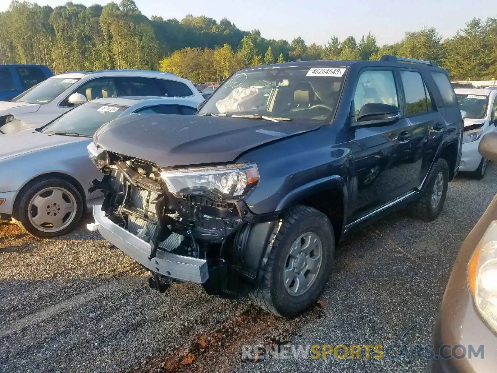 2 Photograph of a damaged car JTEBU5JR1K5712591 TOYOTA 4RUNNER SR 2019