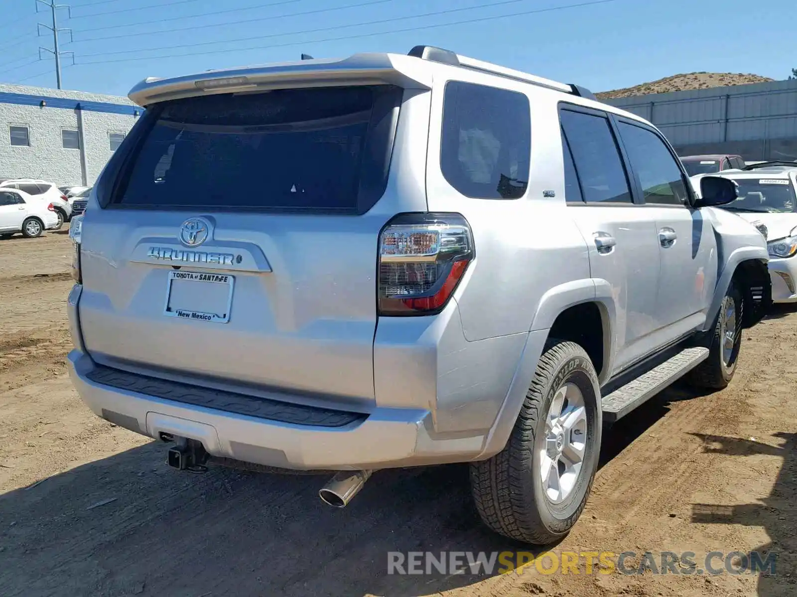 4 Photograph of a damaged car JTEBU5JR1K5713806 TOYOTA 4RUNNER SR 2019