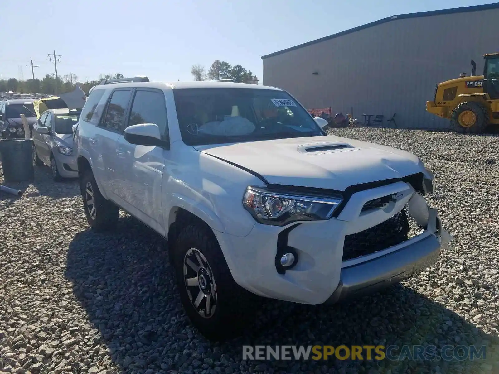 1 Photograph of a damaged car JTEBU5JR2K5652059 TOYOTA 4RUNNER SR 2019