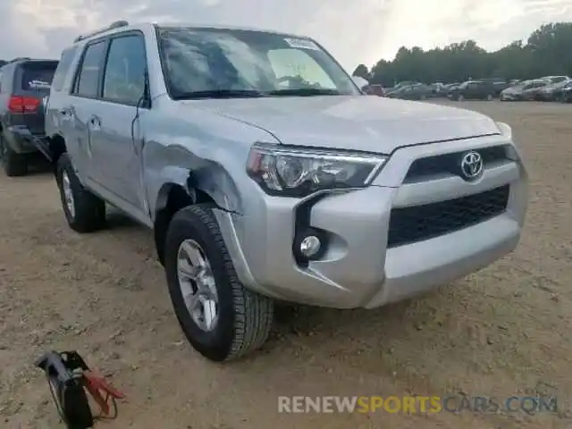 1 Photograph of a damaged car JTEBU5JR2K5653857 TOYOTA 4RUNNER SR 2019