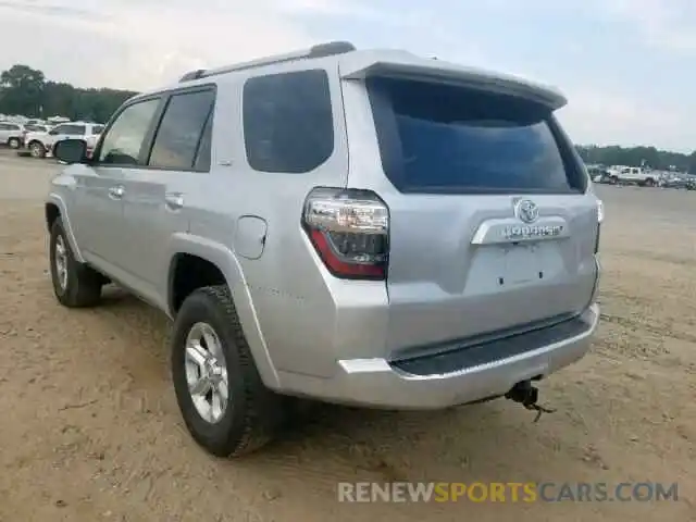 3 Photograph of a damaged car JTEBU5JR2K5653857 TOYOTA 4RUNNER SR 2019