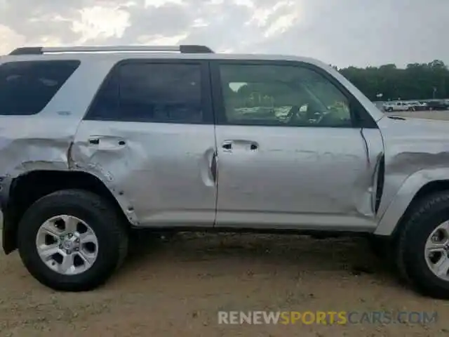 9 Photograph of a damaged car JTEBU5JR2K5653857 TOYOTA 4RUNNER SR 2019