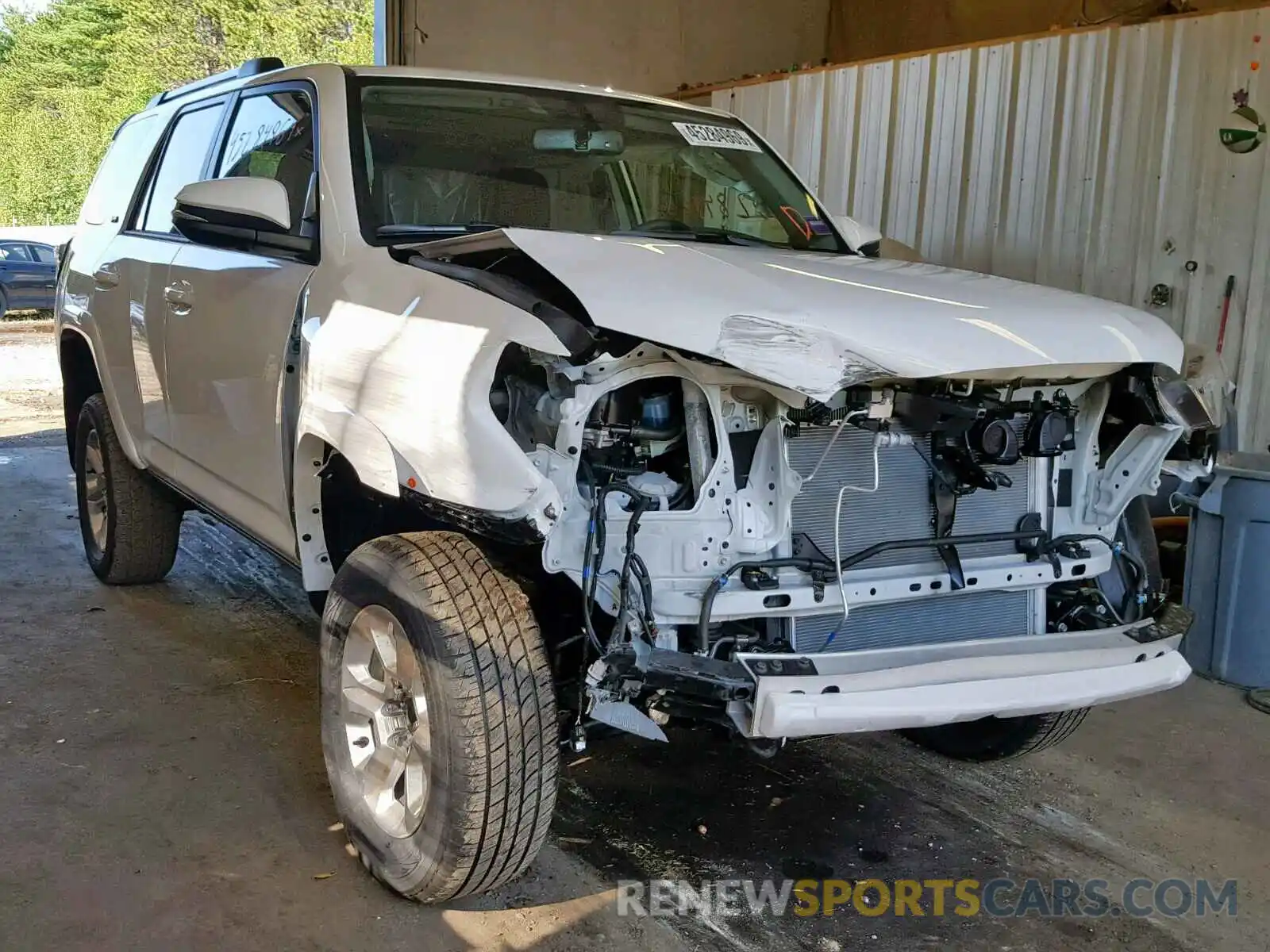 1 Photograph of a damaged car JTEBU5JR2K5682212 TOYOTA 4RUNNER SR 2019