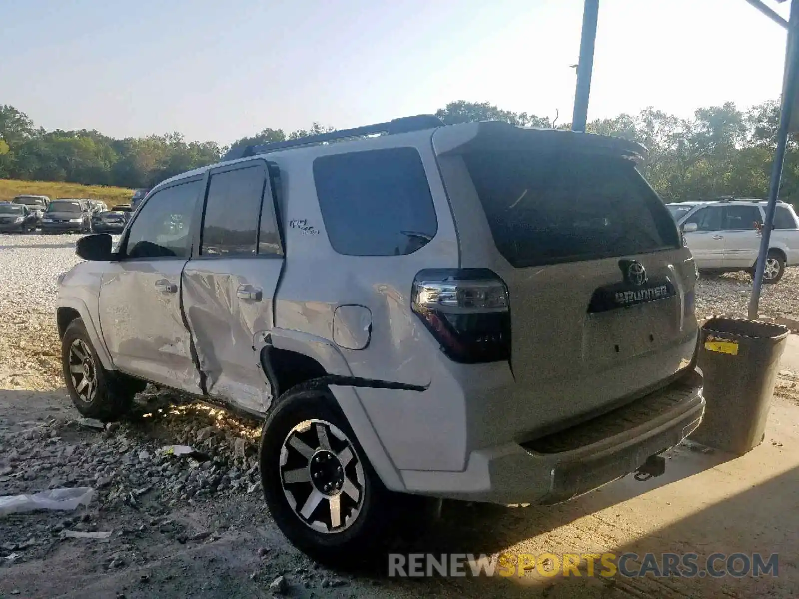 3 Photograph of a damaged car JTEBU5JR2K5708775 TOYOTA 4RUNNER SR 2019