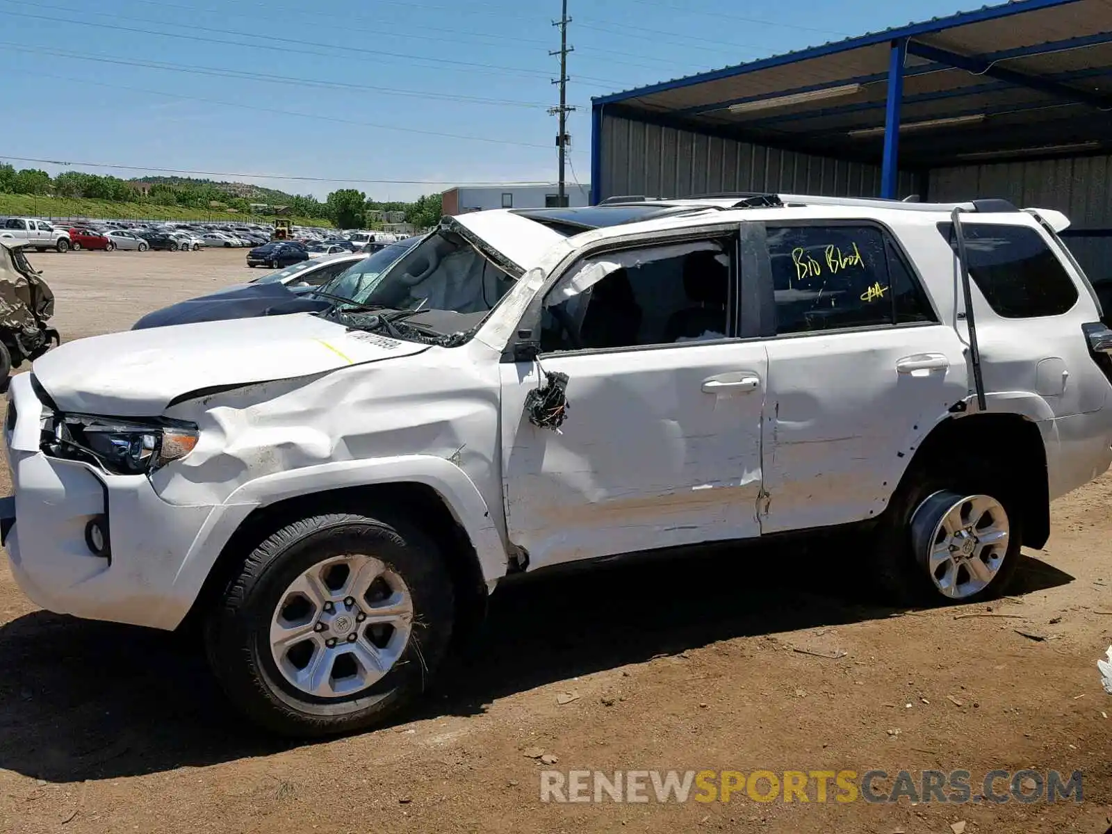 10 Photograph of a damaged car JTEBU5JR3K5620656 TOYOTA 4RUNNER SR 2019