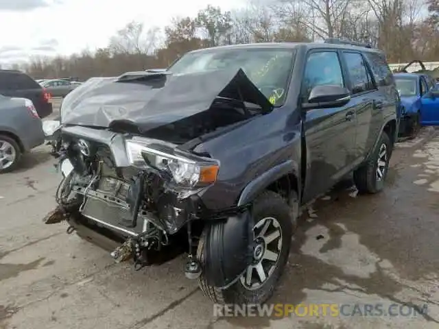 2 Photograph of a damaged car JTEBU5JR3K5623119 TOYOTA 4RUNNER SR 2019