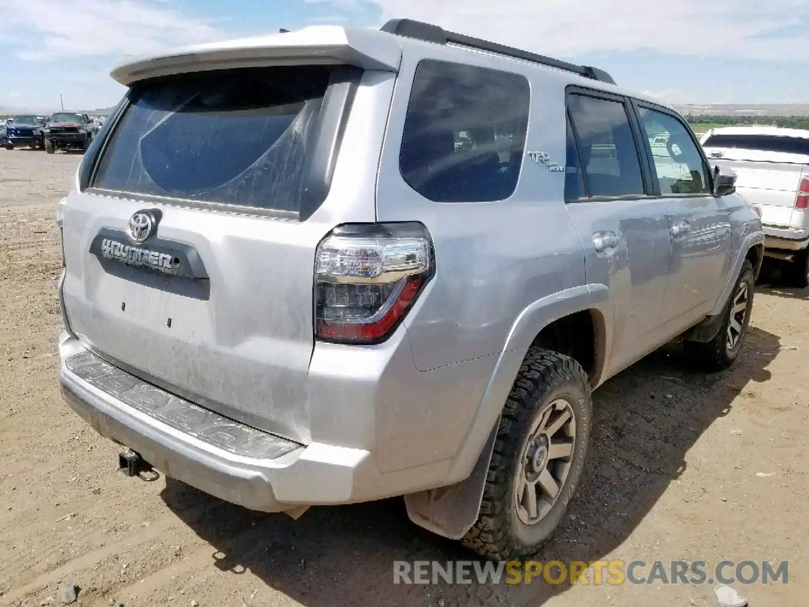 4 Photograph of a damaged car JTEBU5JR3K5637120 TOYOTA 4RUNNER SR 2019