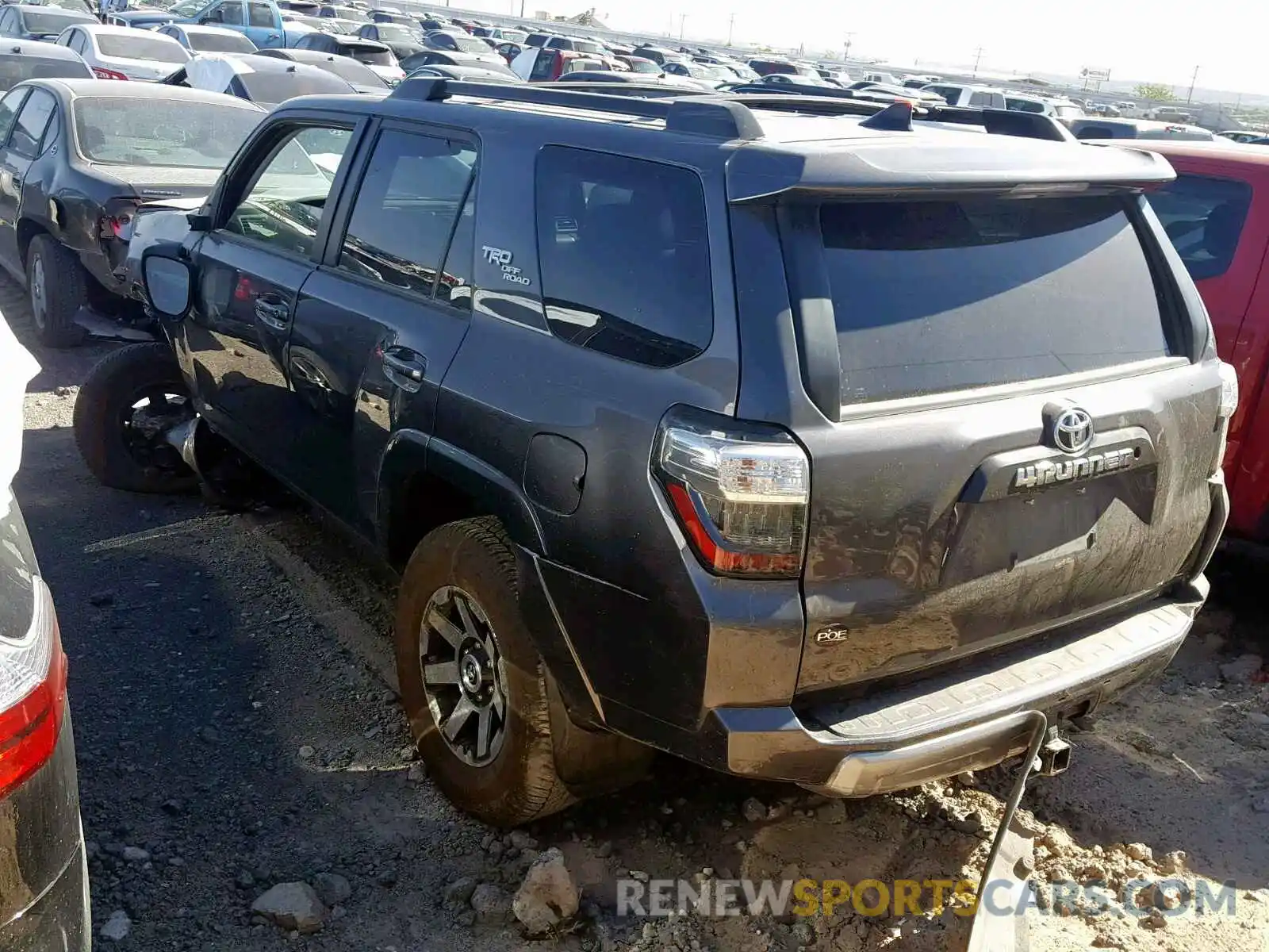 3 Photograph of a damaged car JTEBU5JR3K5671784 TOYOTA 4RUNNER SR 2019