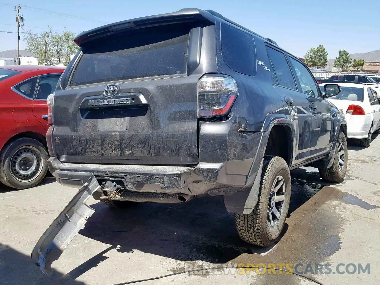 4 Photograph of a damaged car JTEBU5JR3K5671784 TOYOTA 4RUNNER SR 2019