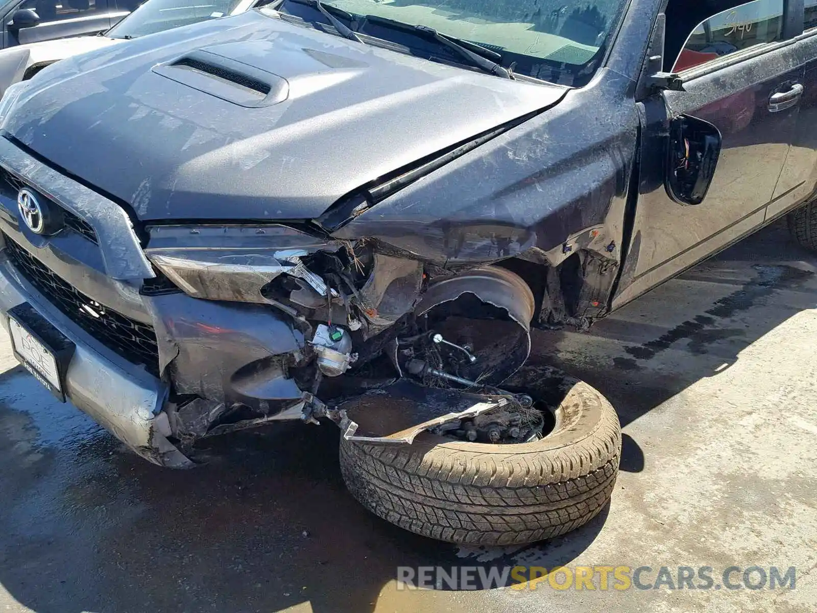 9 Photograph of a damaged car JTEBU5JR3K5671784 TOYOTA 4RUNNER SR 2019