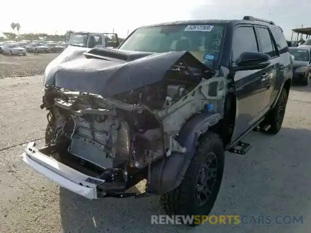 2 Photograph of a damaged car JTEBU5JR3K5703374 TOYOTA 4RUNNER SR 2019