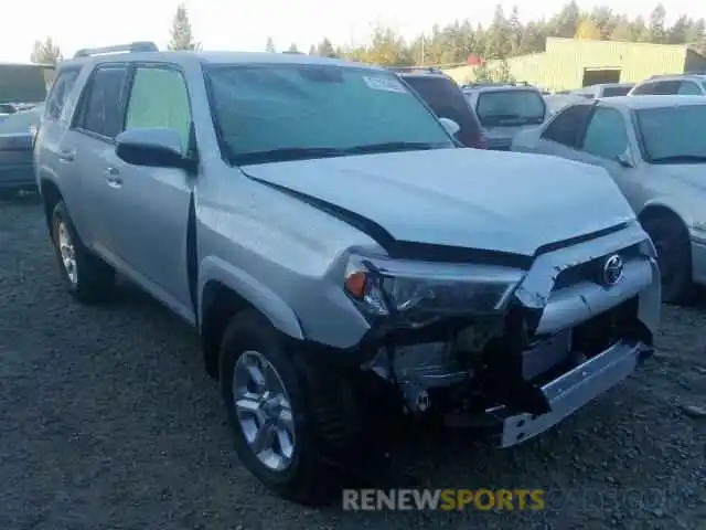 1 Photograph of a damaged car JTEBU5JR3K5715329 TOYOTA 4RUNNER SR 2019