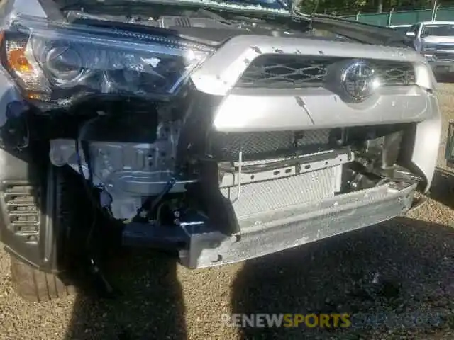 9 Photograph of a damaged car JTEBU5JR3K5715329 TOYOTA 4RUNNER SR 2019