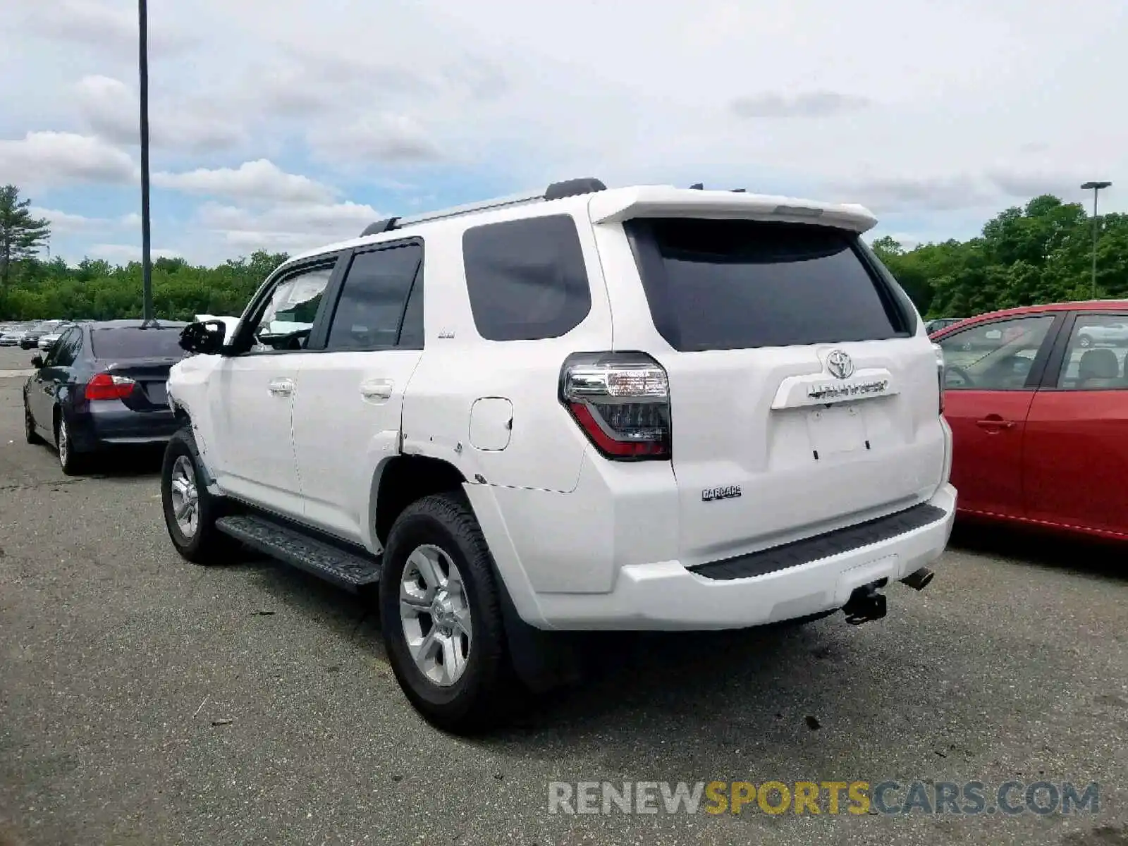 3 Photograph of a damaged car JTEBU5JR4K5652368 TOYOTA 4RUNNER SR 2019