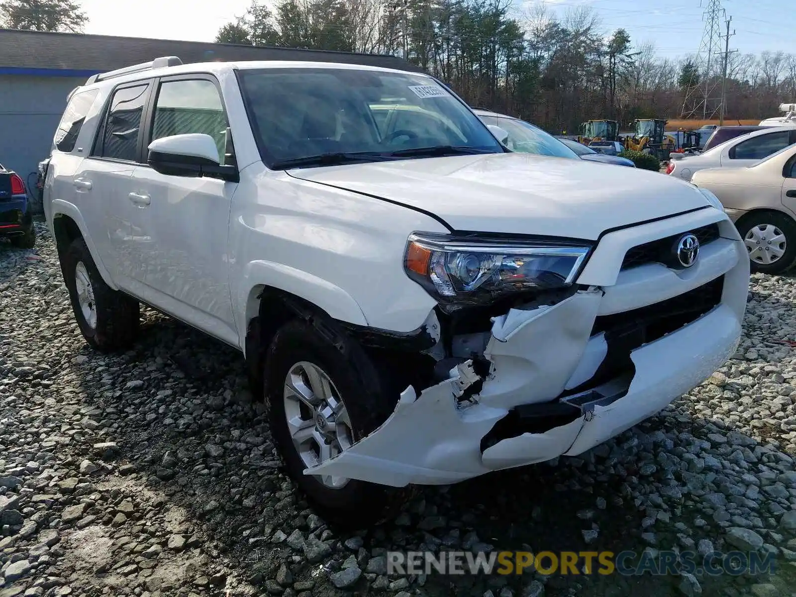 1 Photograph of a damaged car JTEBU5JR4K5653133 TOYOTA 4RUNNER SR 2019