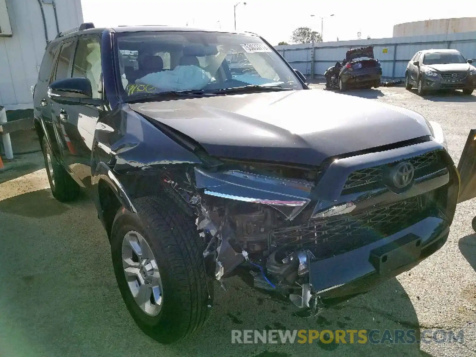 1 Photograph of a damaged car JTEBU5JR5K5619718 TOYOTA 4RUNNER SR 2019