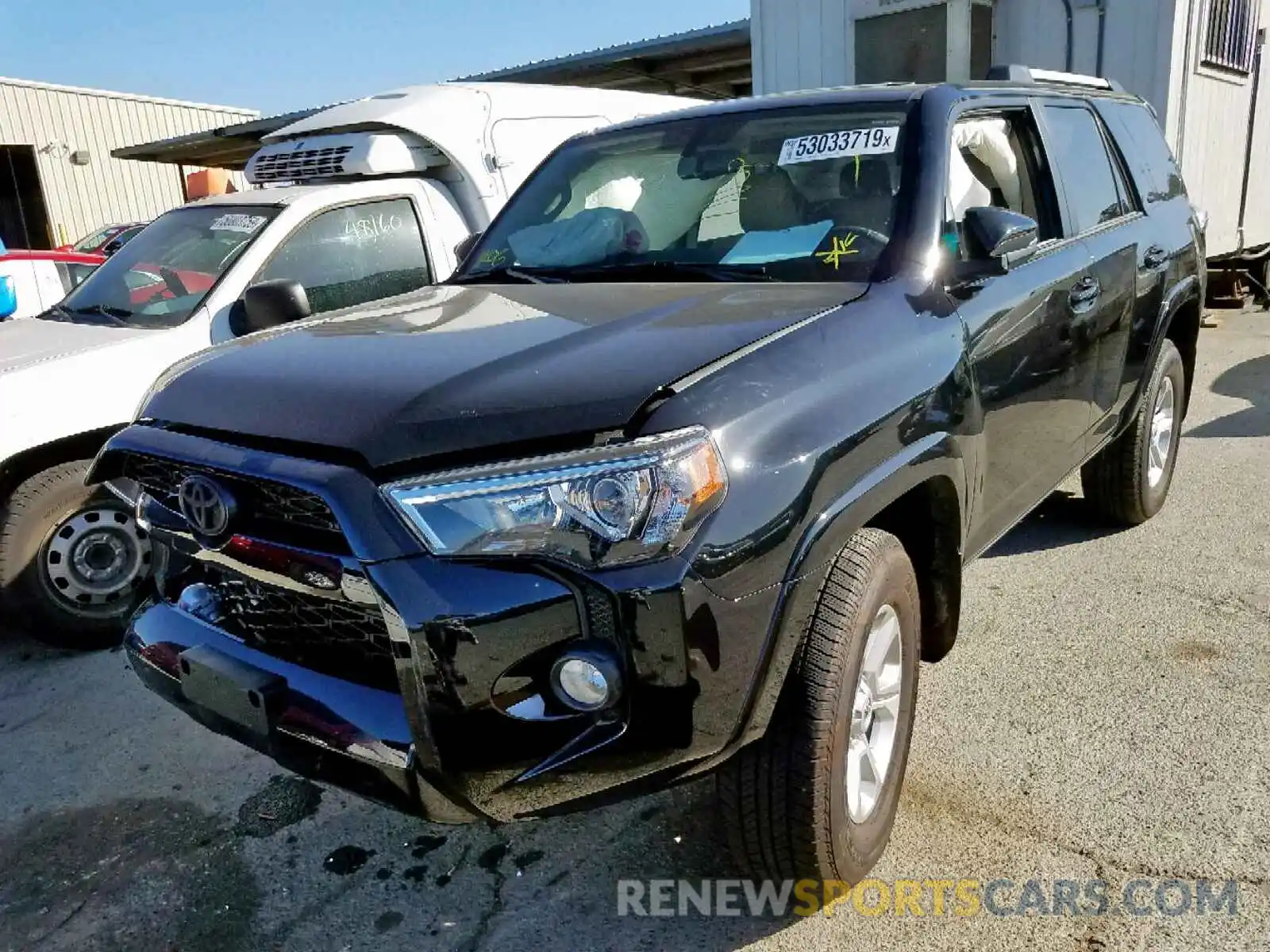 2 Photograph of a damaged car JTEBU5JR5K5619718 TOYOTA 4RUNNER SR 2019