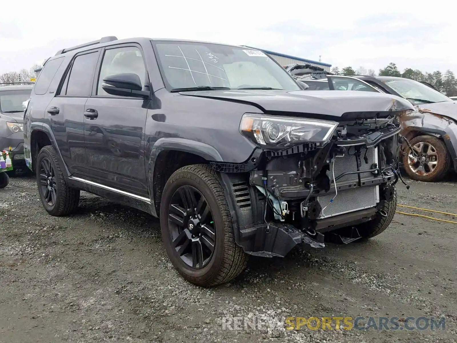 1 Photograph of a damaged car JTEBU5JR5K5630749 TOYOTA 4RUNNER SR 2019