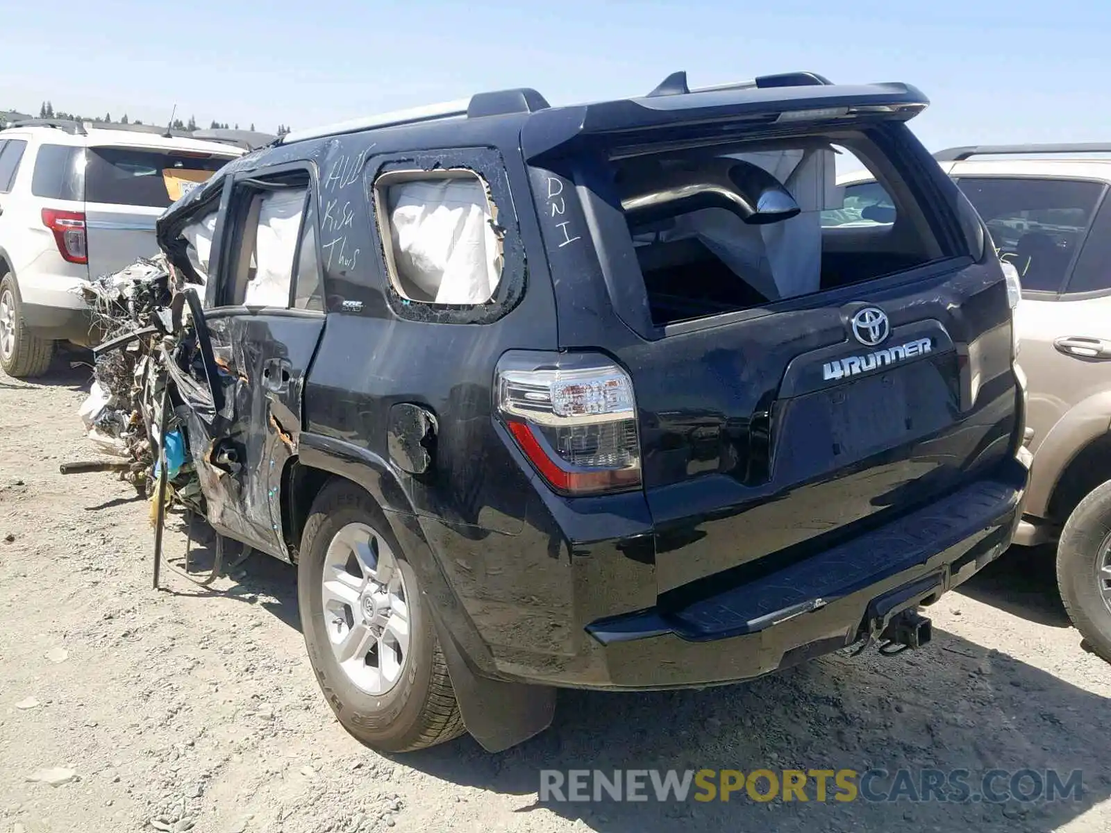 3 Photograph of a damaged car JTEBU5JR5K5661466 TOYOTA 4RUNNER SR 2019