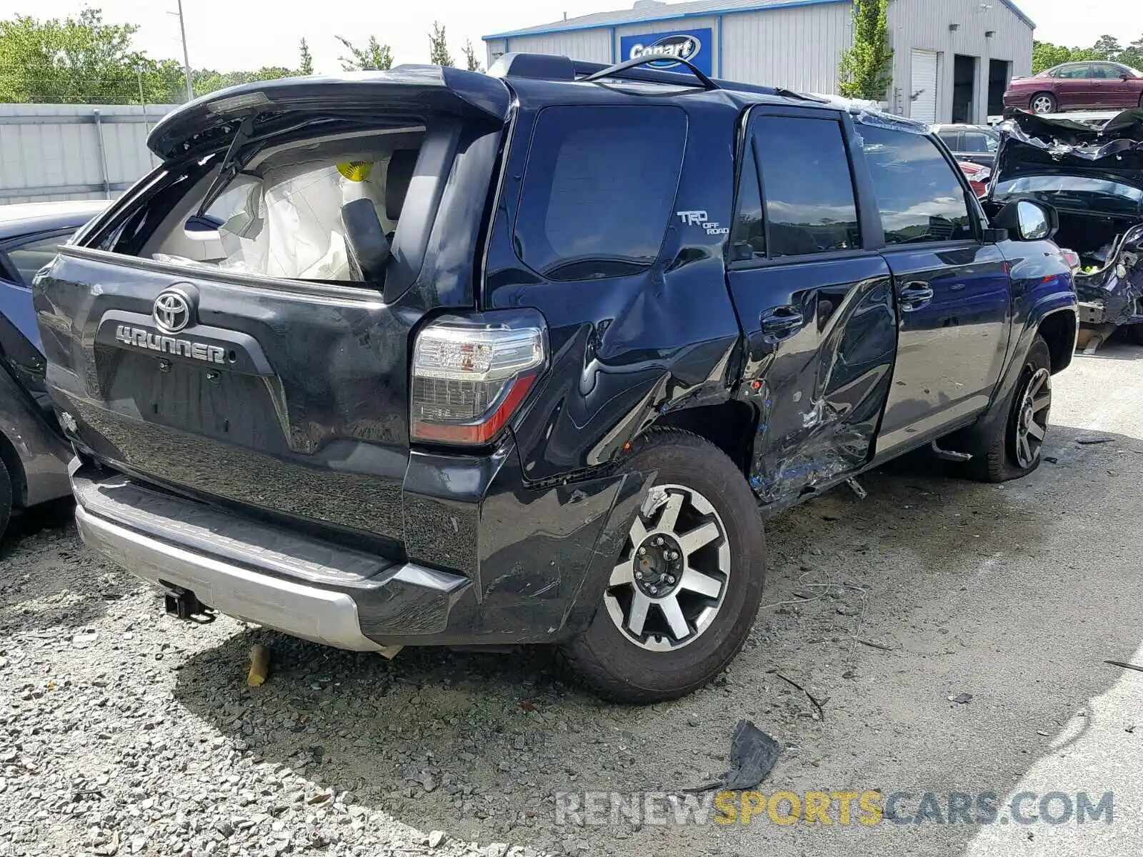 4 Photograph of a damaged car JTEBU5JR5K5669292 TOYOTA 4RUNNER SR 2019