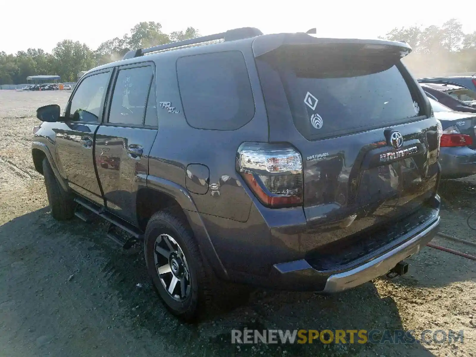 3 Photograph of a damaged car JTEBU5JR5K5683385 TOYOTA 4RUNNER SR 2019