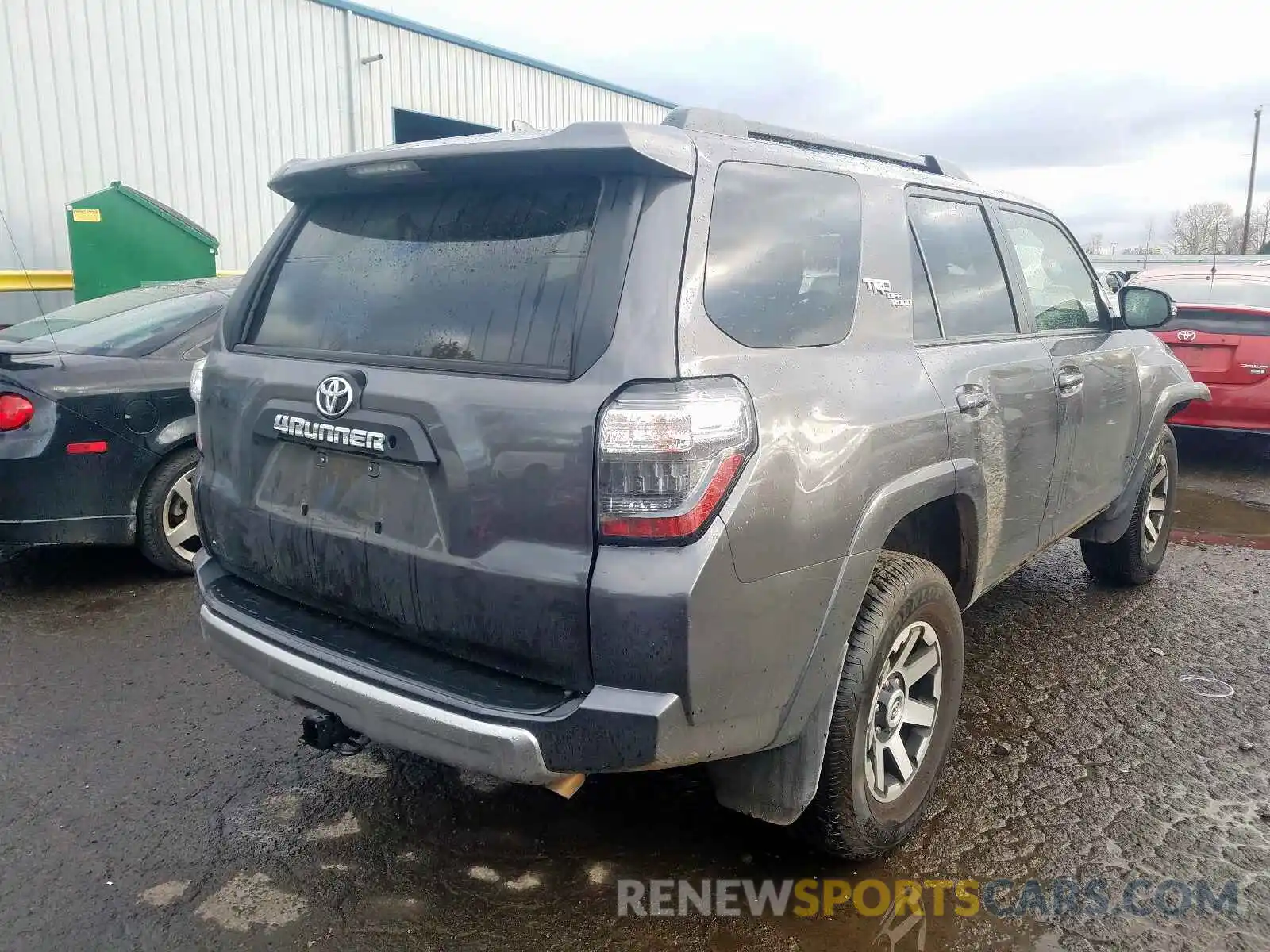 4 Photograph of a damaged car JTEBU5JR5K5715994 TOYOTA 4RUNNER SR 2019