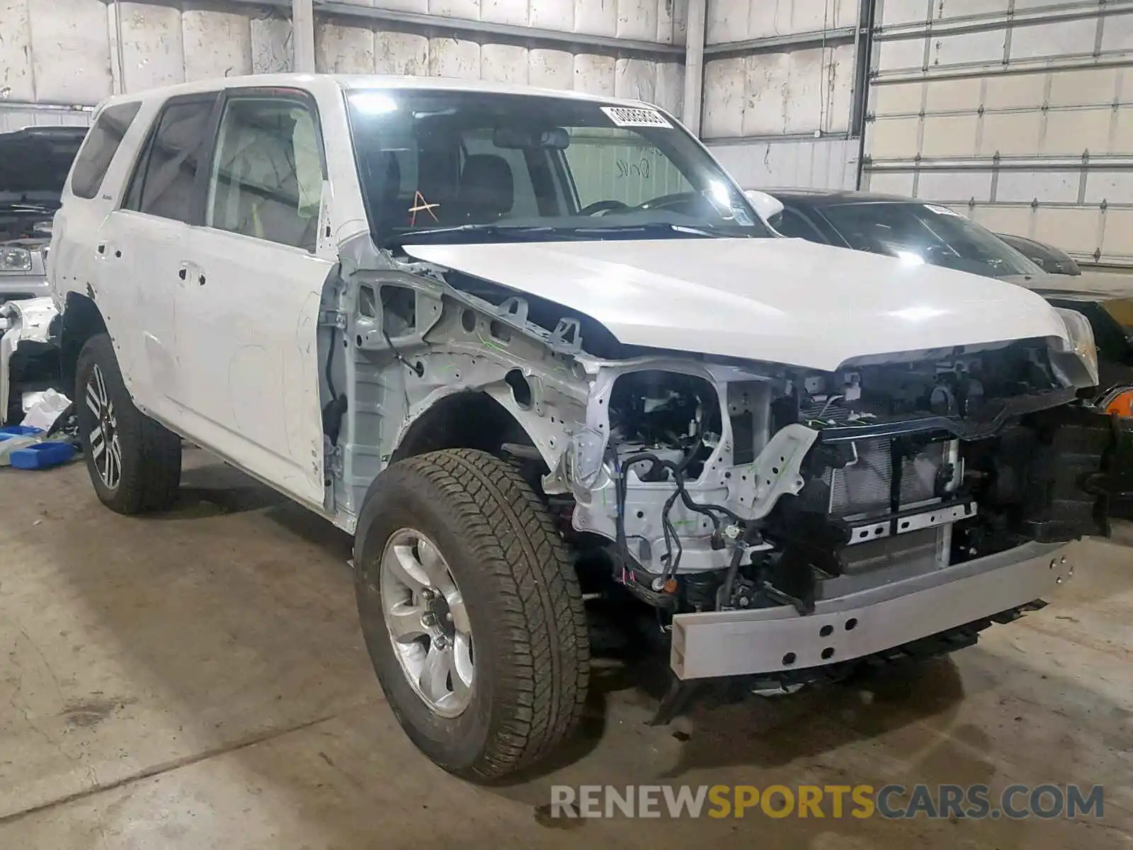 1 Photograph of a damaged car JTEBU5JR6K5628492 TOYOTA 4RUNNER SR 2019