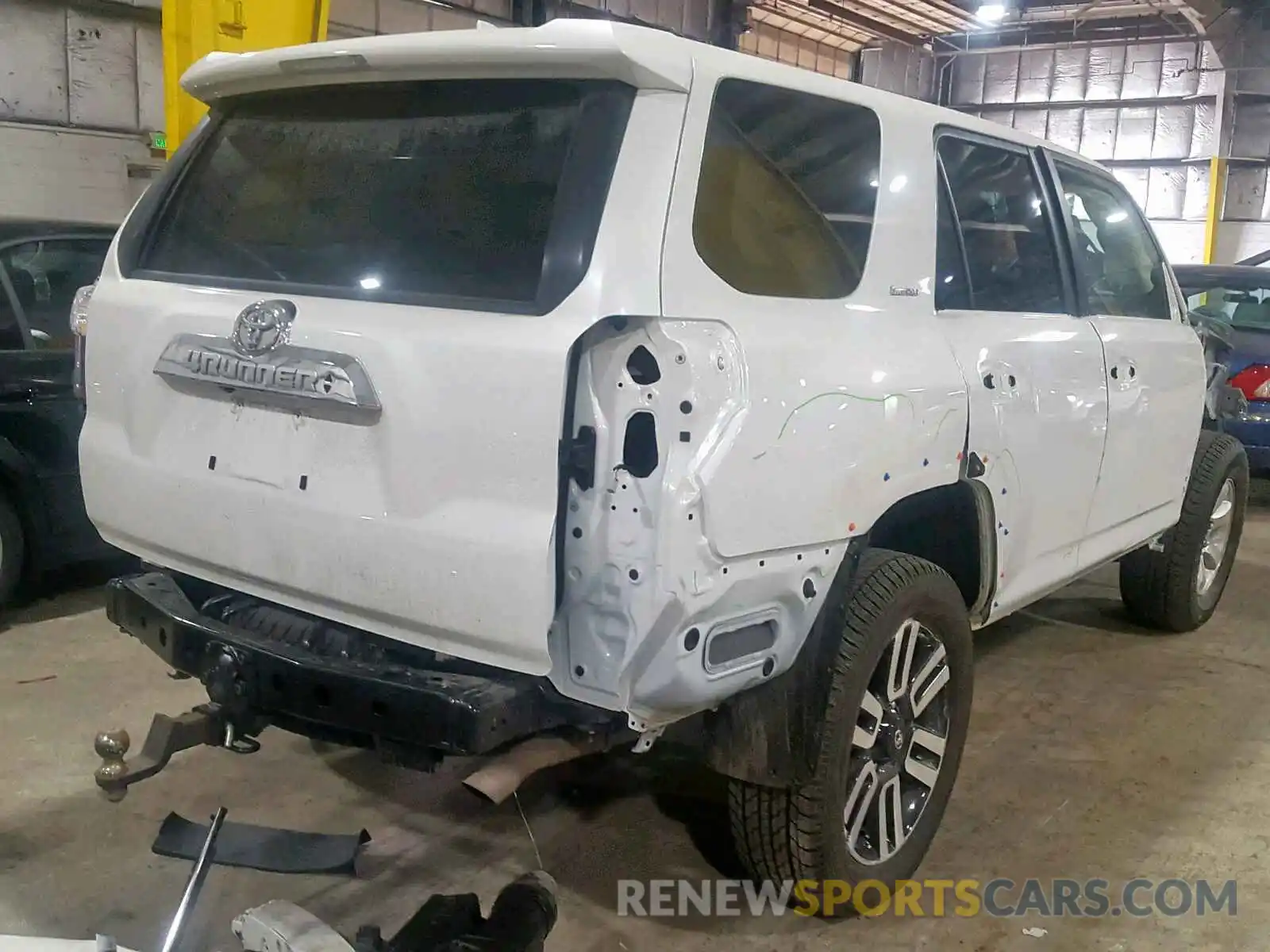 4 Photograph of a damaged car JTEBU5JR6K5628492 TOYOTA 4RUNNER SR 2019