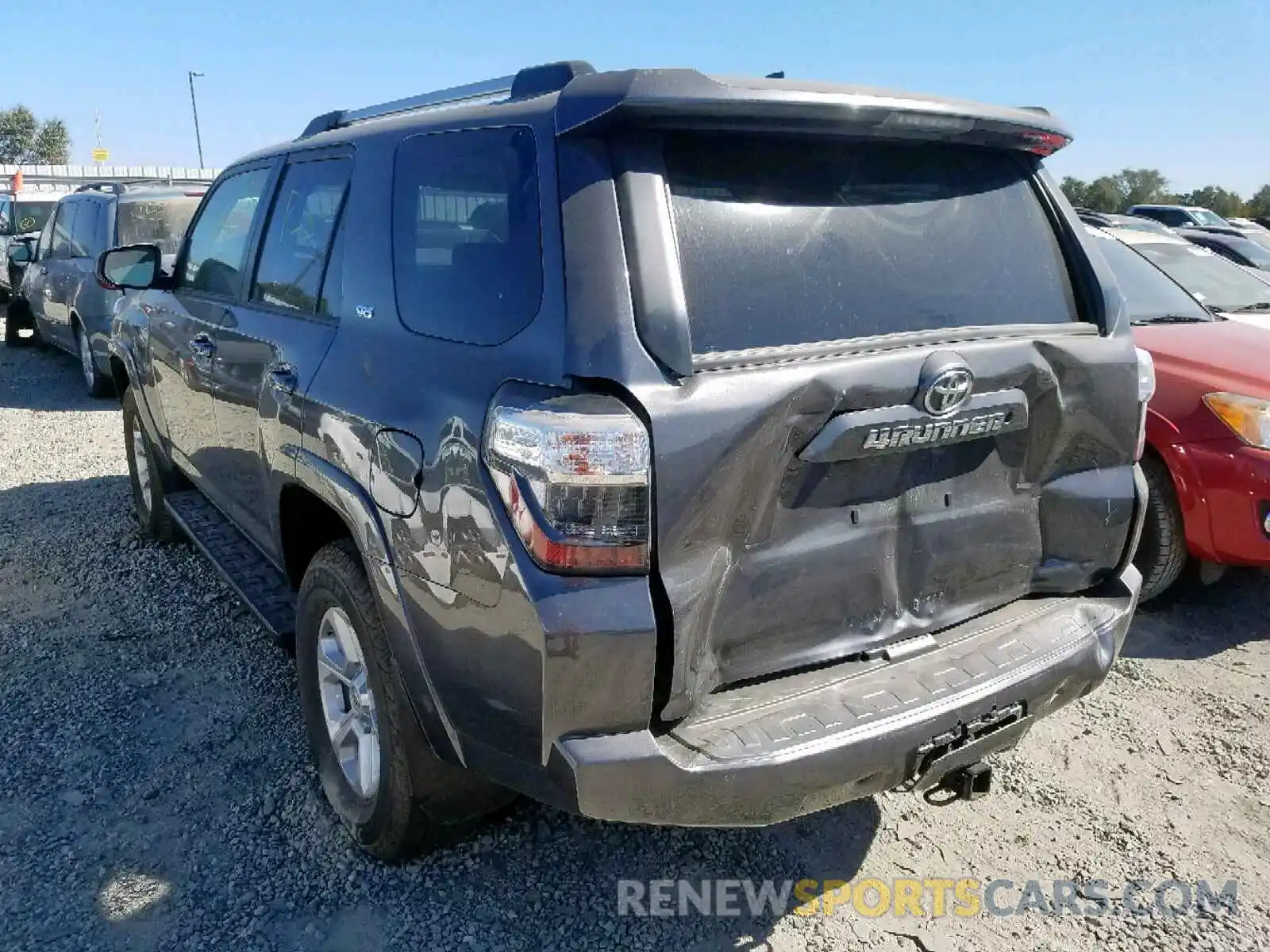 3 Photograph of a damaged car JTEBU5JR6K5660892 TOYOTA 4RUNNER SR 2019