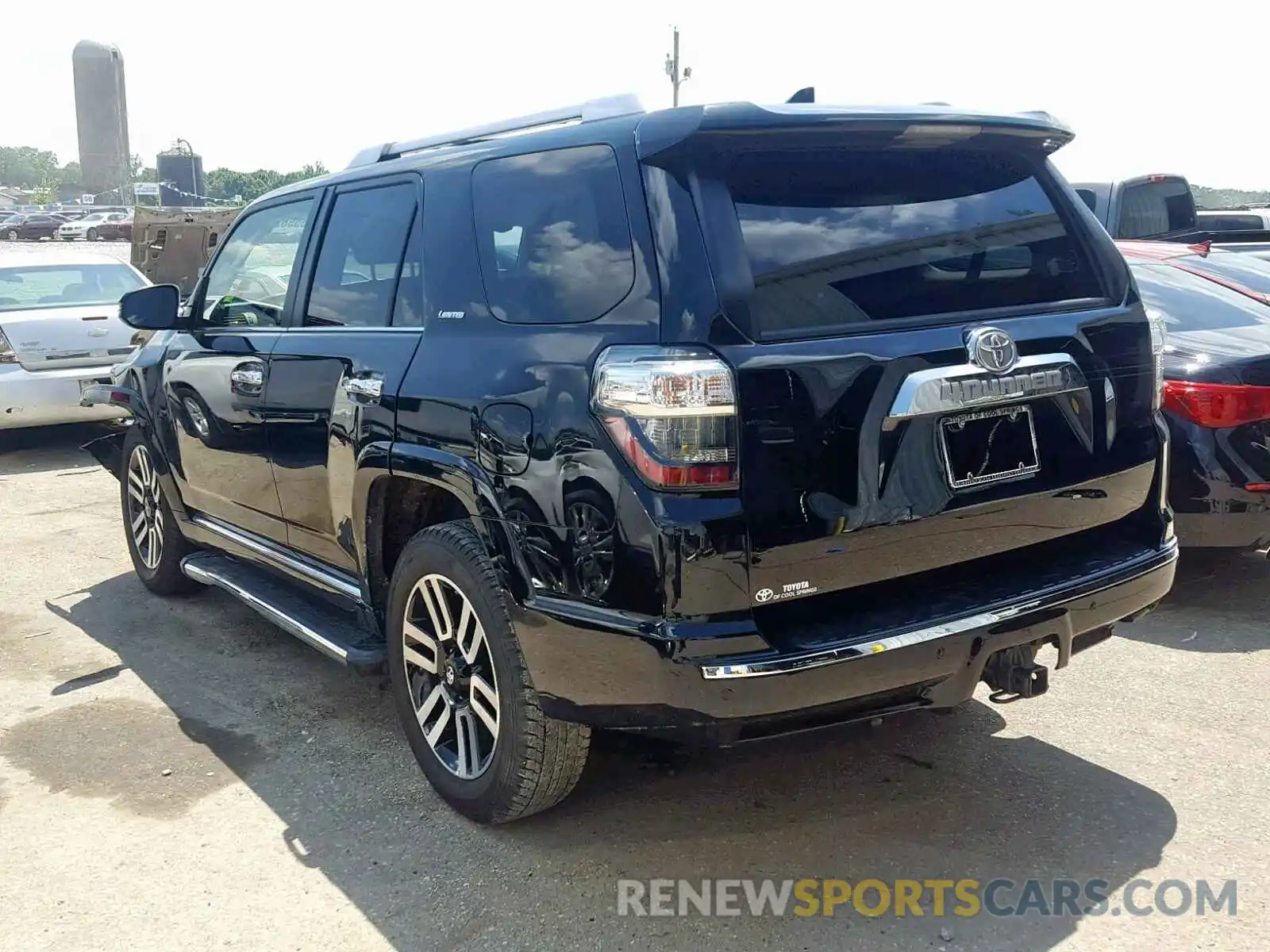 3 Photograph of a damaged car JTEBU5JR6K5662951 TOYOTA 4RUNNER SR 2019