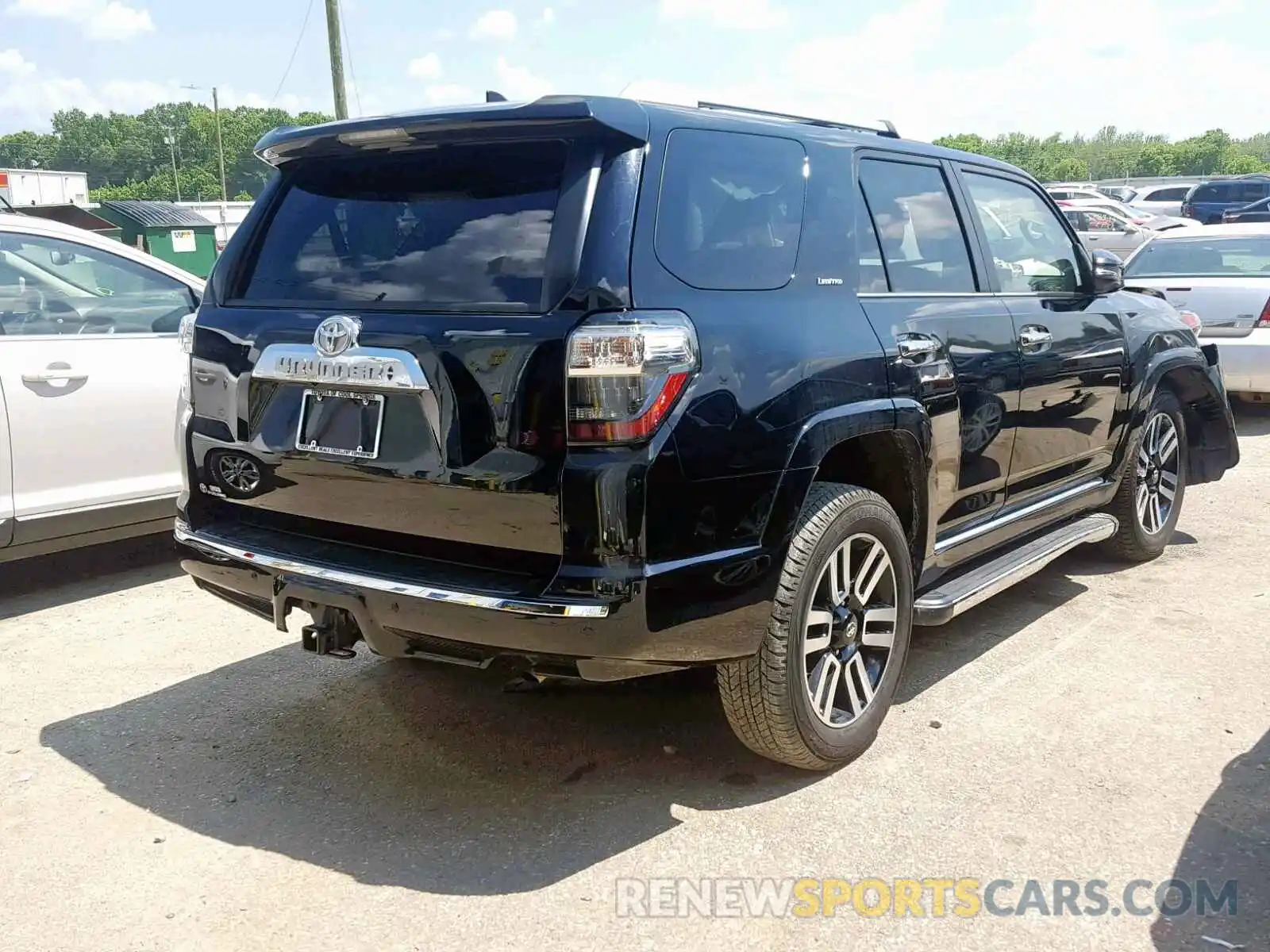 4 Фотография поврежденного автомобиля JTEBU5JR6K5662951 TOYOTA 4RUNNER SR 2019