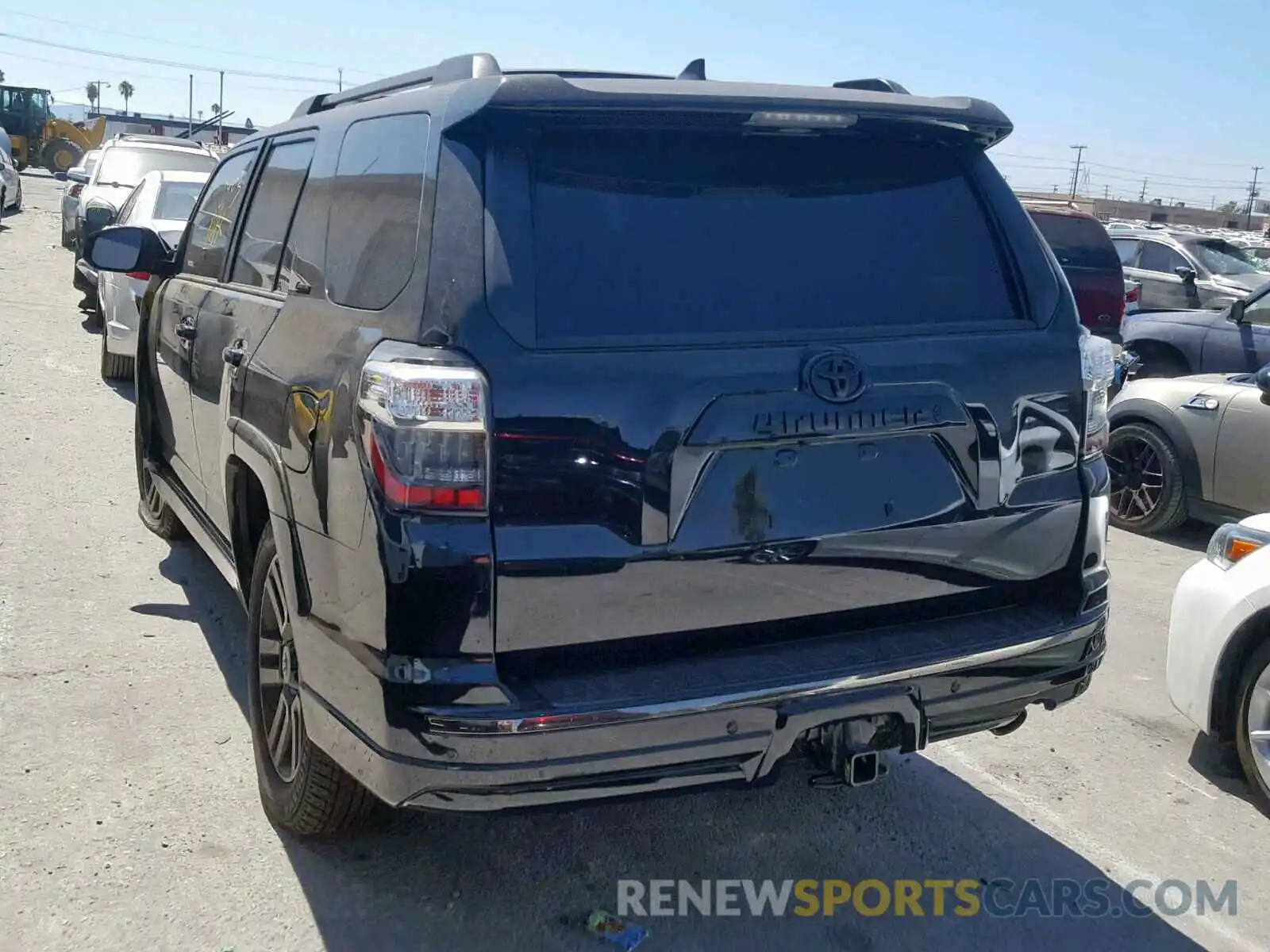 3 Photograph of a damaged car JTEBU5JR7K5623432 TOYOTA 4RUNNER SR 2019