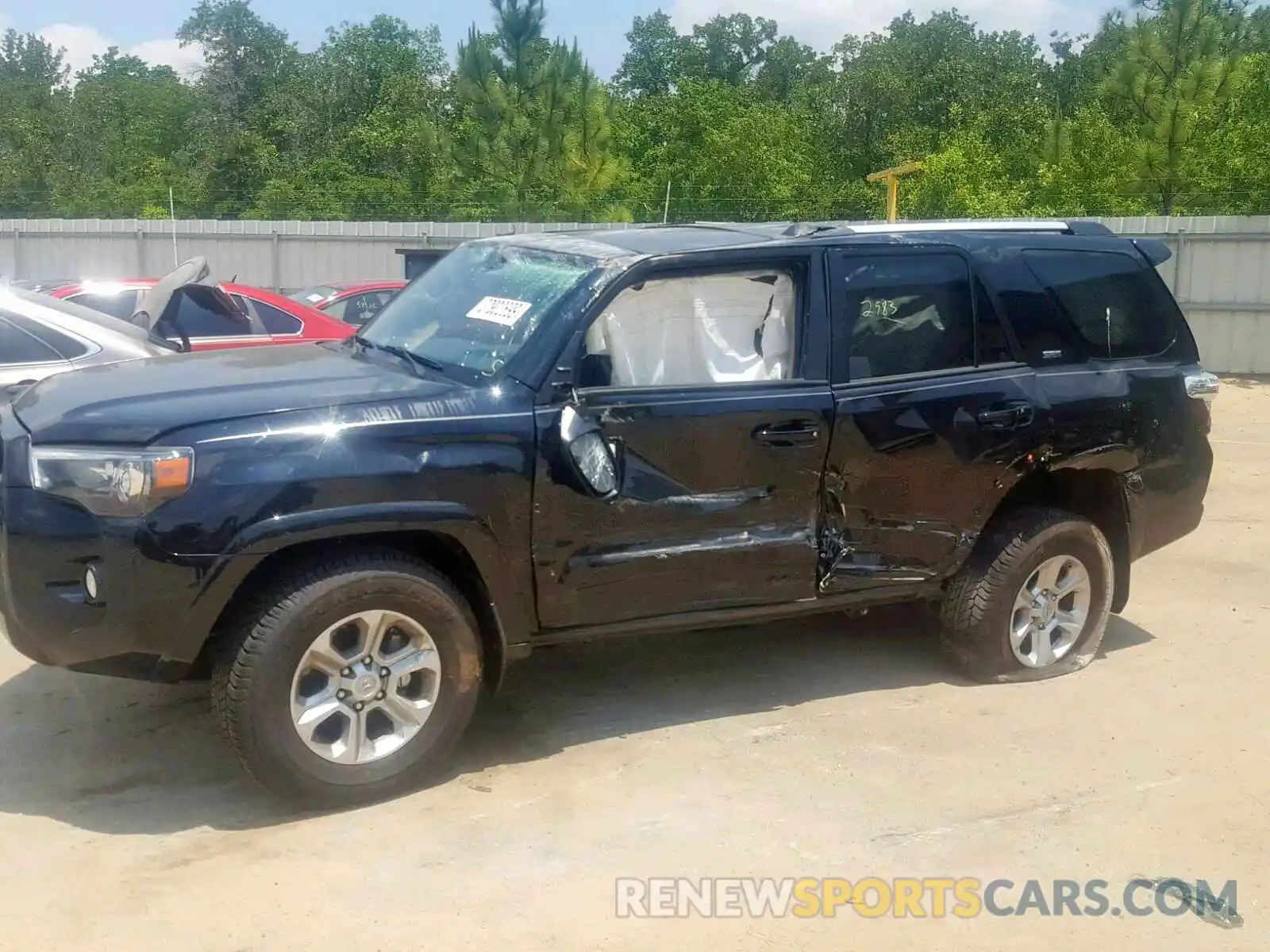 9 Photograph of a damaged car JTEBU5JR7K5638707 TOYOTA 4RUNNER SR 2019