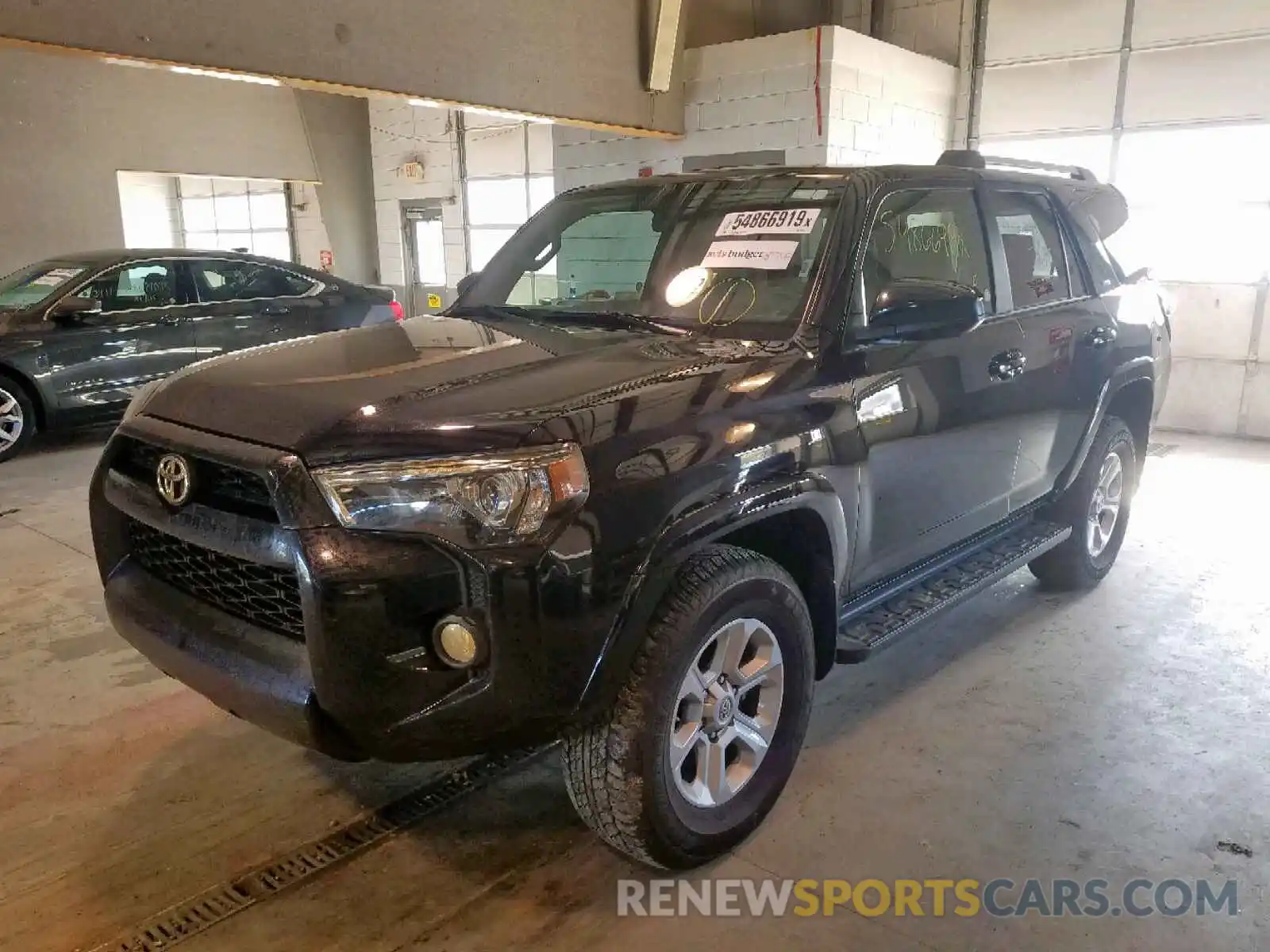 2 Photograph of a damaged car JTEBU5JR7K5645138 TOYOTA 4RUNNER SR 2019