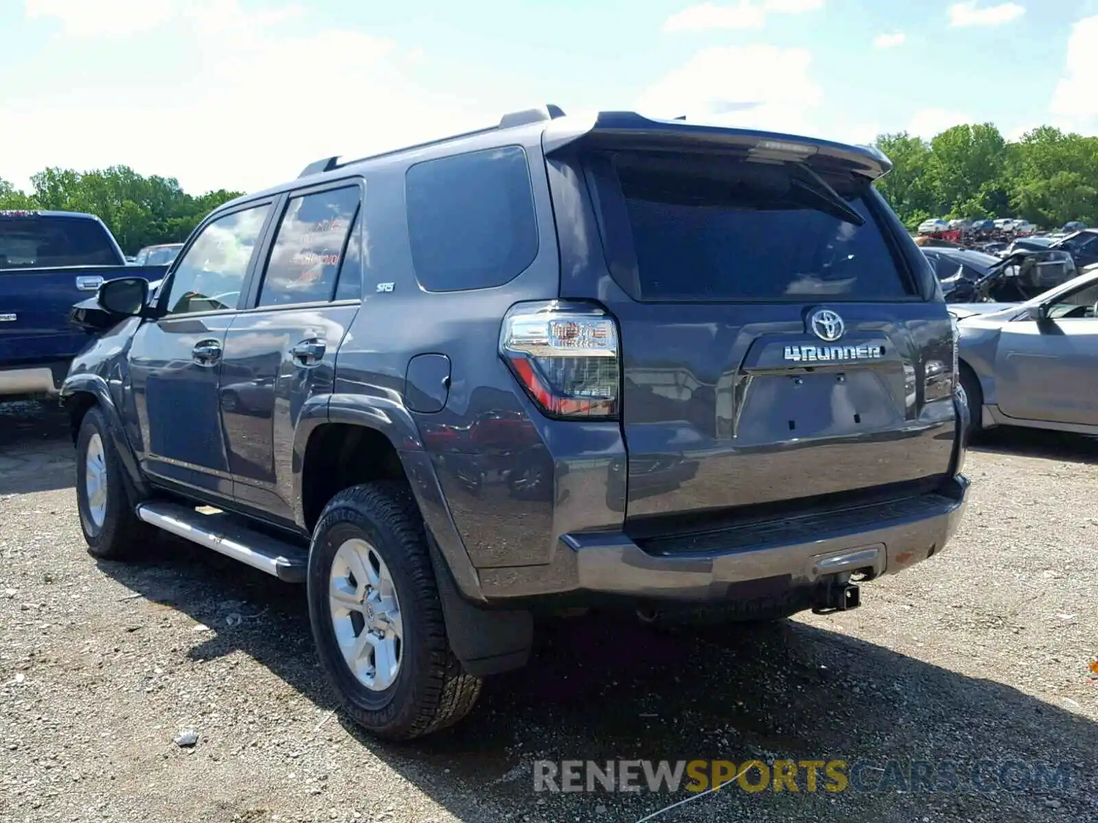 3 Photograph of a damaged car JTEBU5JR7K5656723 TOYOTA 4RUNNER SR 2019