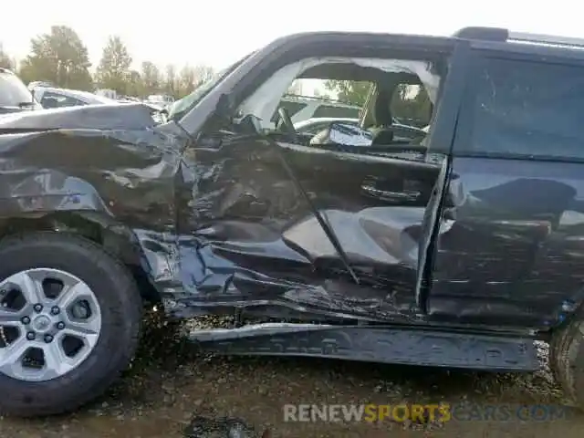 9 Photograph of a damaged car JTEBU5JR7K5659606 TOYOTA 4RUNNER SR 2019