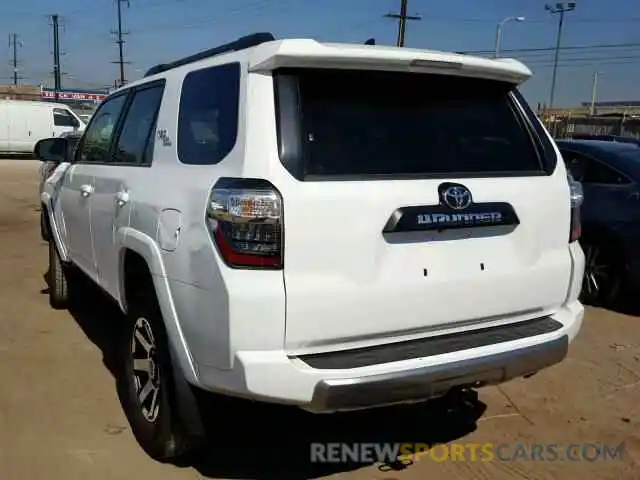 3 Photograph of a damaged car JTEBU5JR7K5667396 TOYOTA 4RUNNER SR 2019