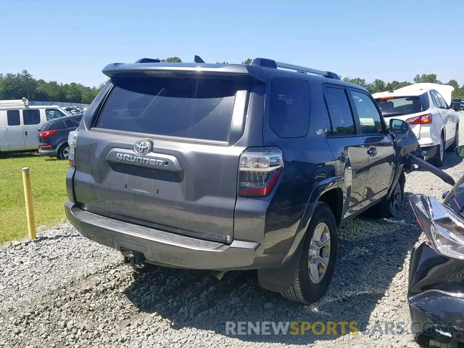 4 Photograph of a damaged car JTEBU5JR7K5672999 TOYOTA 4RUNNER SR 2019