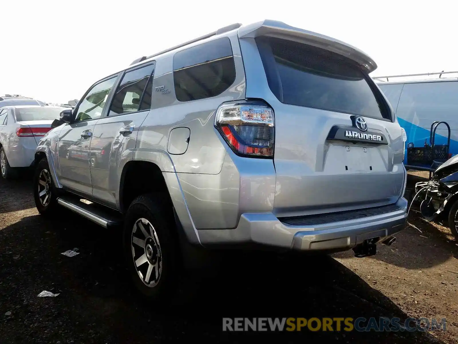 3 Photograph of a damaged car JTEBU5JR7K5701658 TOYOTA 4RUNNER SR 2019