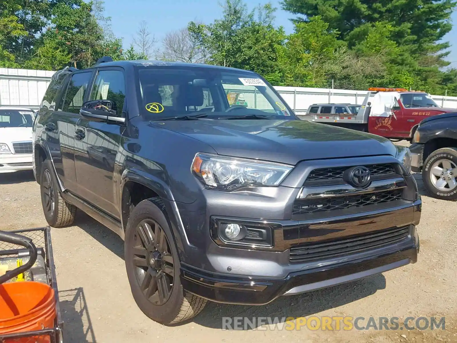 1 Photograph of a damaged car JTEBU5JR7K5702289 TOYOTA 4RUNNER SR 2019