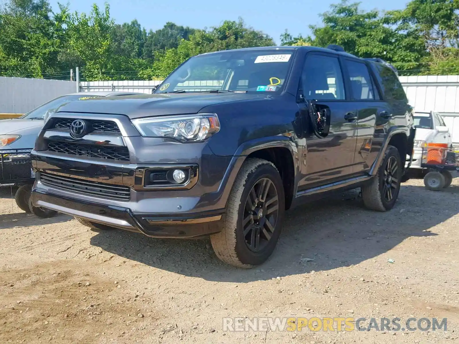 2 Photograph of a damaged car JTEBU5JR7K5702289 TOYOTA 4RUNNER SR 2019