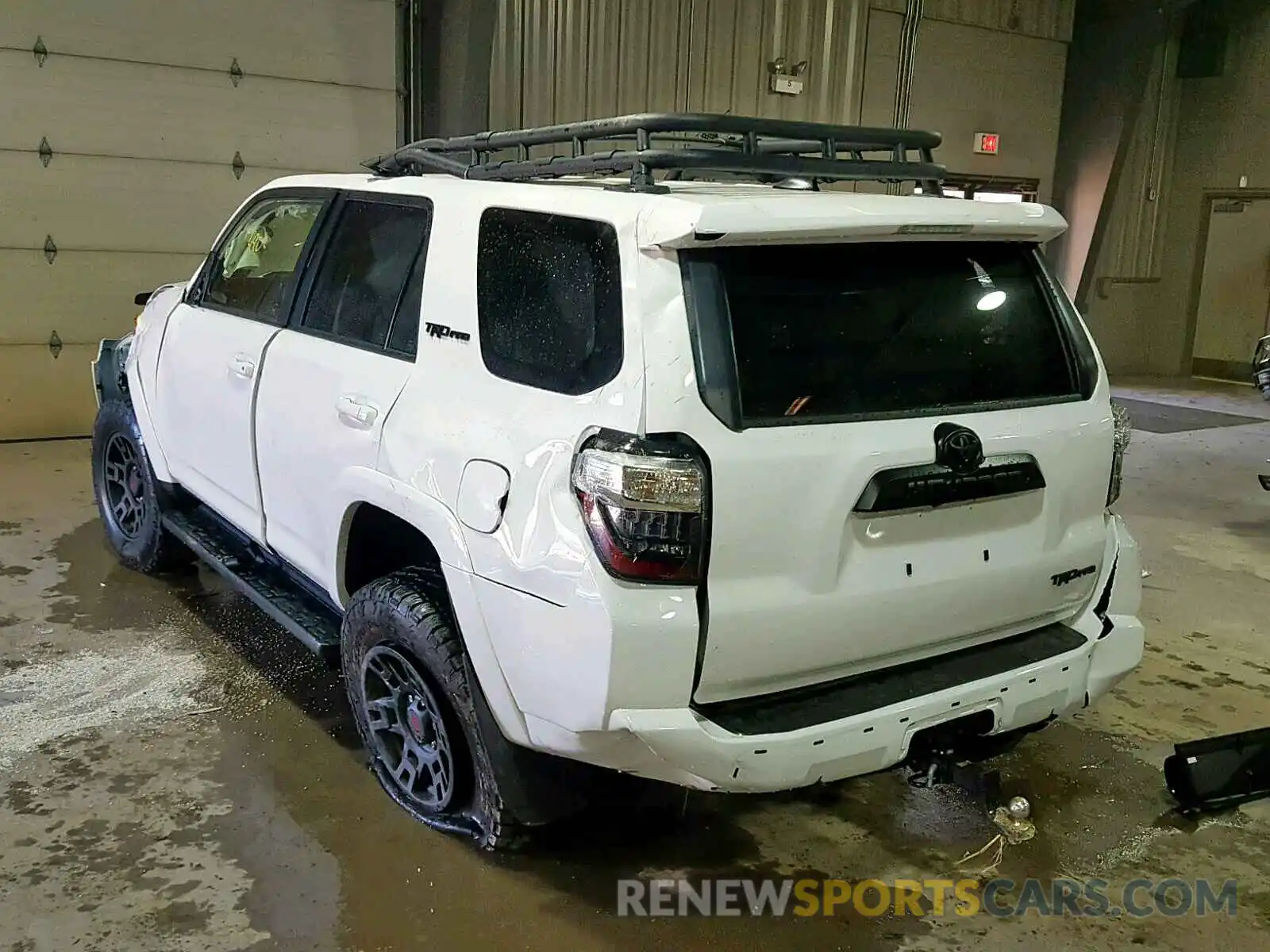 3 Photograph of a damaged car JTEBU5JR7K5720078 TOYOTA 4RUNNER SR 2019