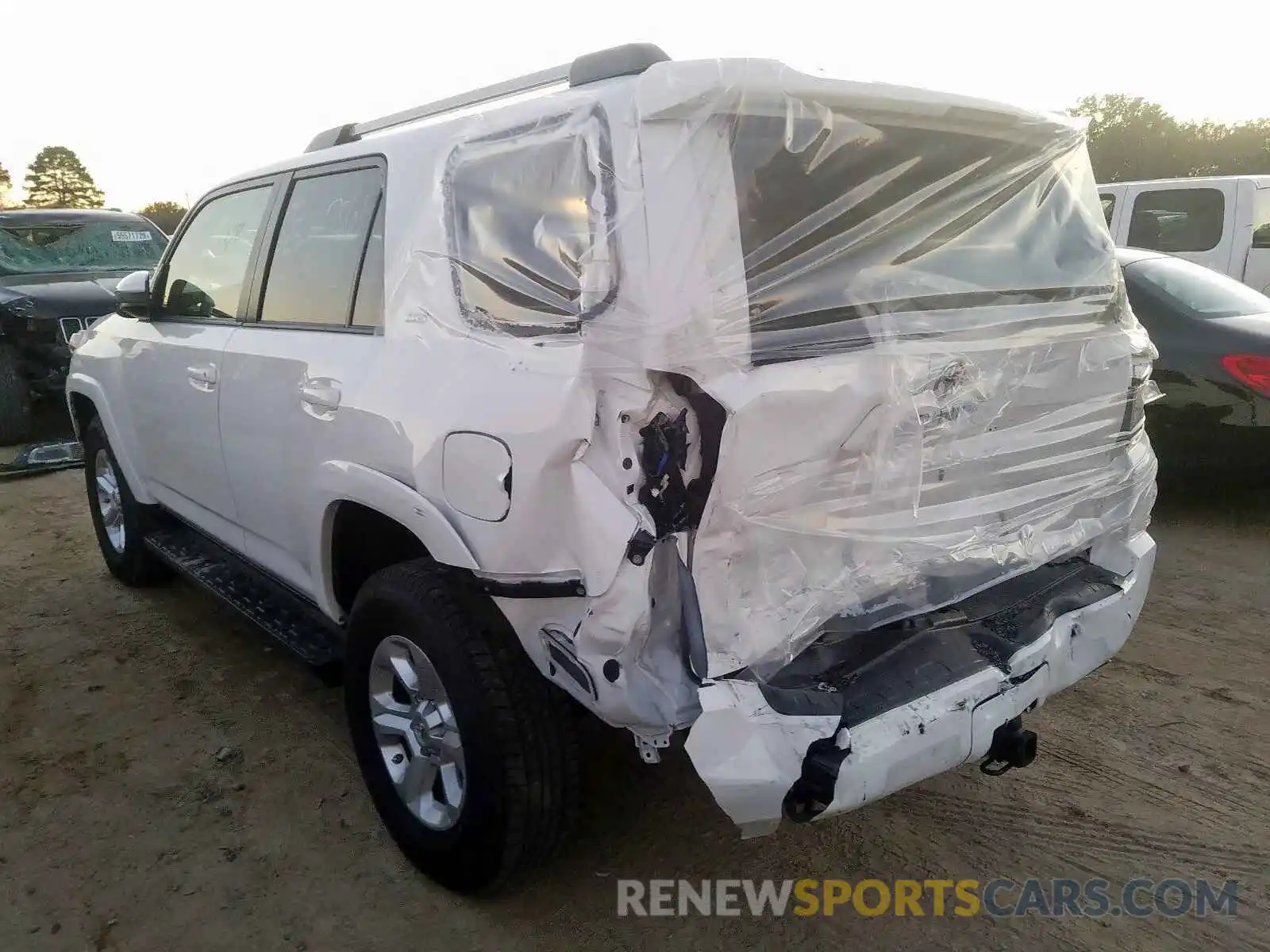 3 Photograph of a damaged car JTEBU5JR9K5645545 TOYOTA 4RUNNER SR 2019