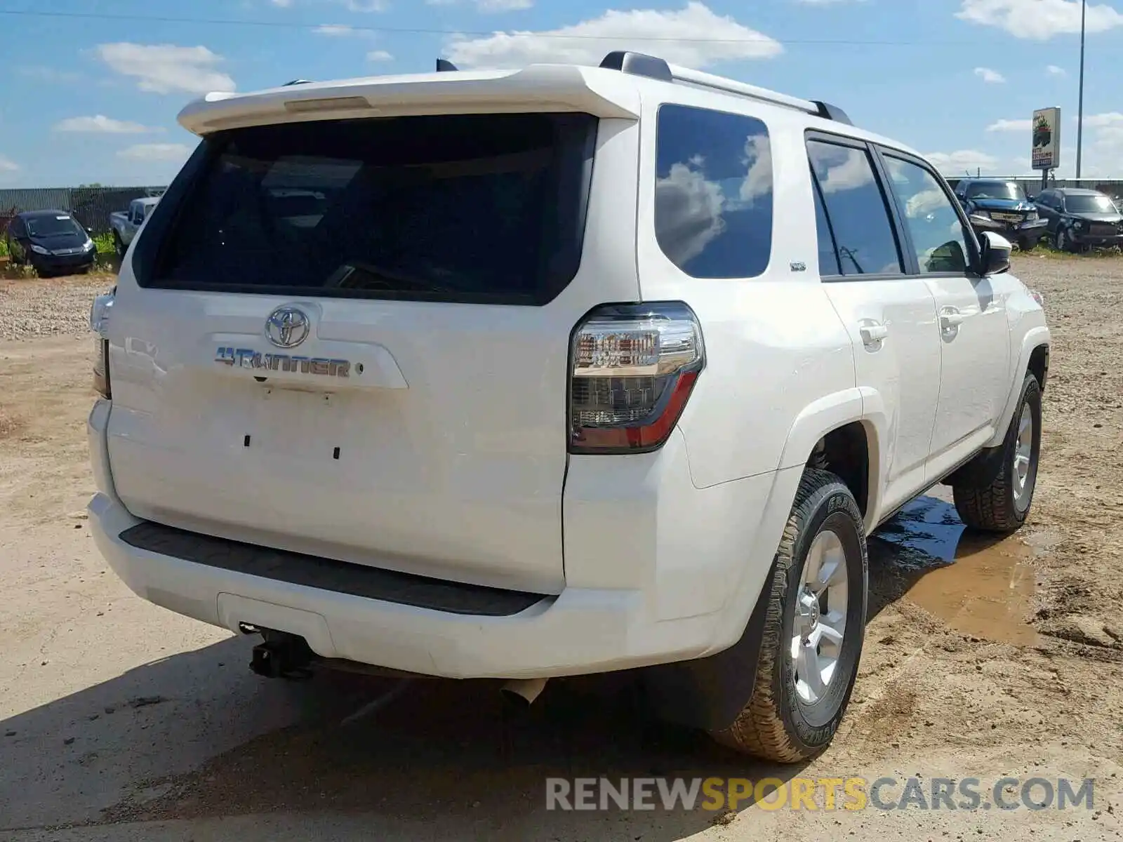 4 Photograph of a damaged car JTEBU5JR9K5661700 TOYOTA 4RUNNER SR 2019