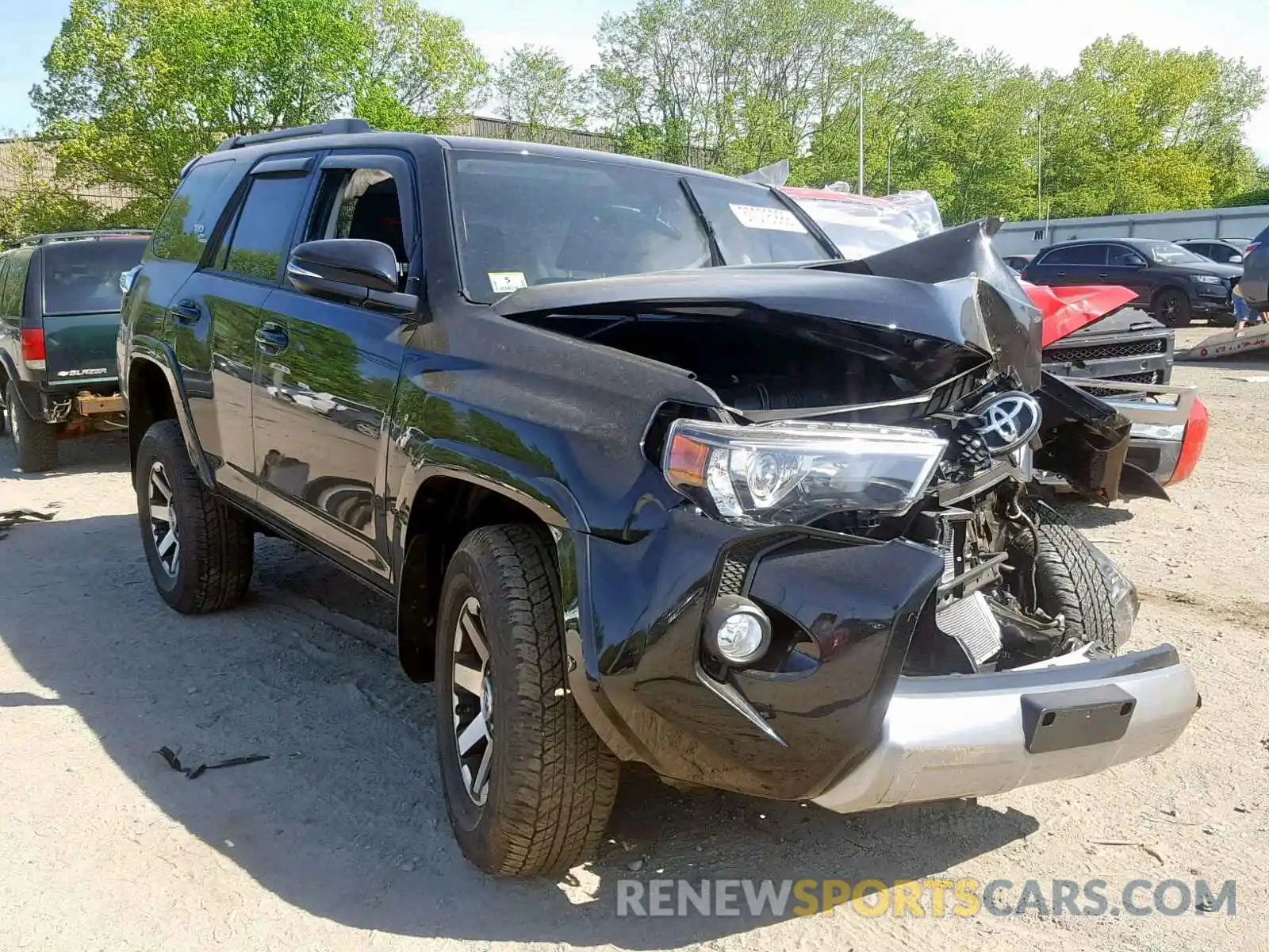 1 Photograph of a damaged car JTEBU5JR9K5675631 TOYOTA 4RUNNER SR 2019