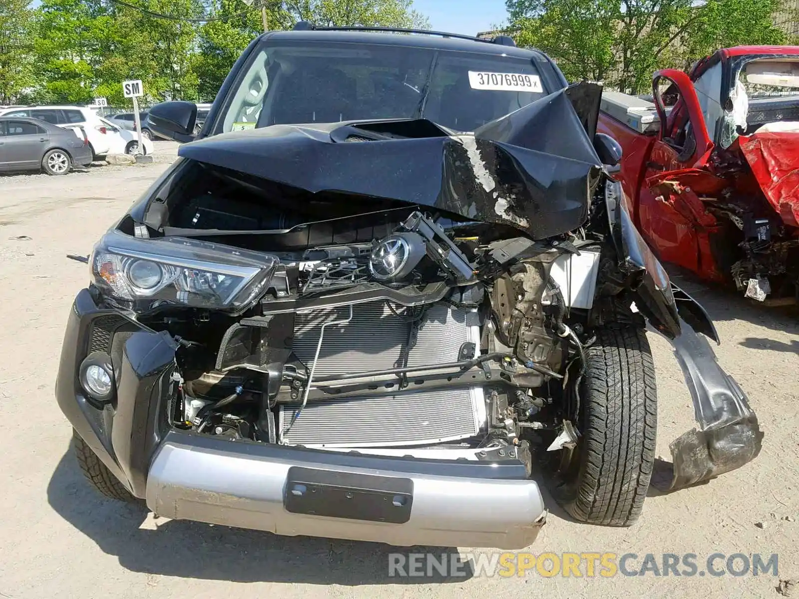 9 Photograph of a damaged car JTEBU5JR9K5675631 TOYOTA 4RUNNER SR 2019